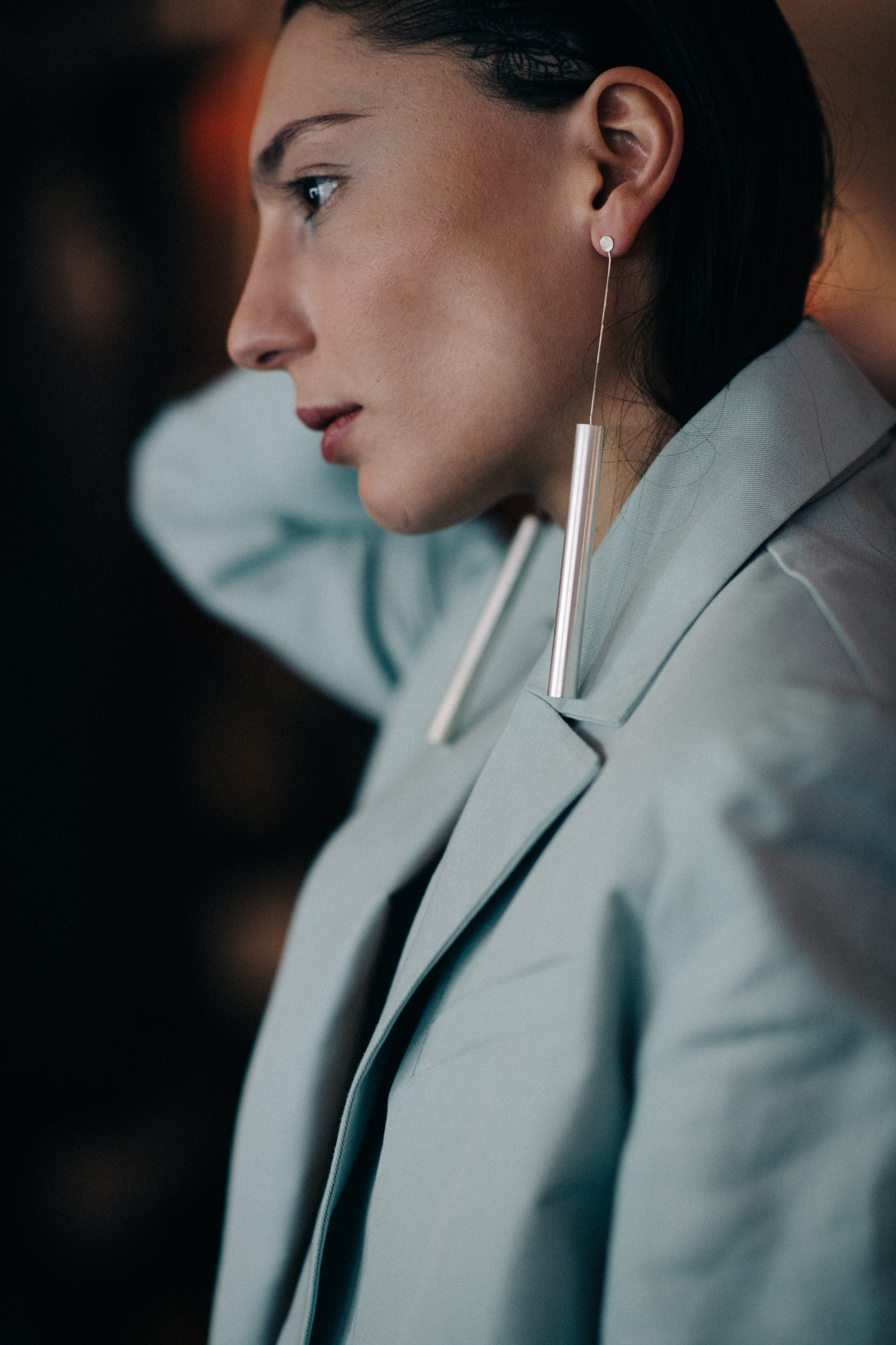 Profile photo of the model wearing jacket