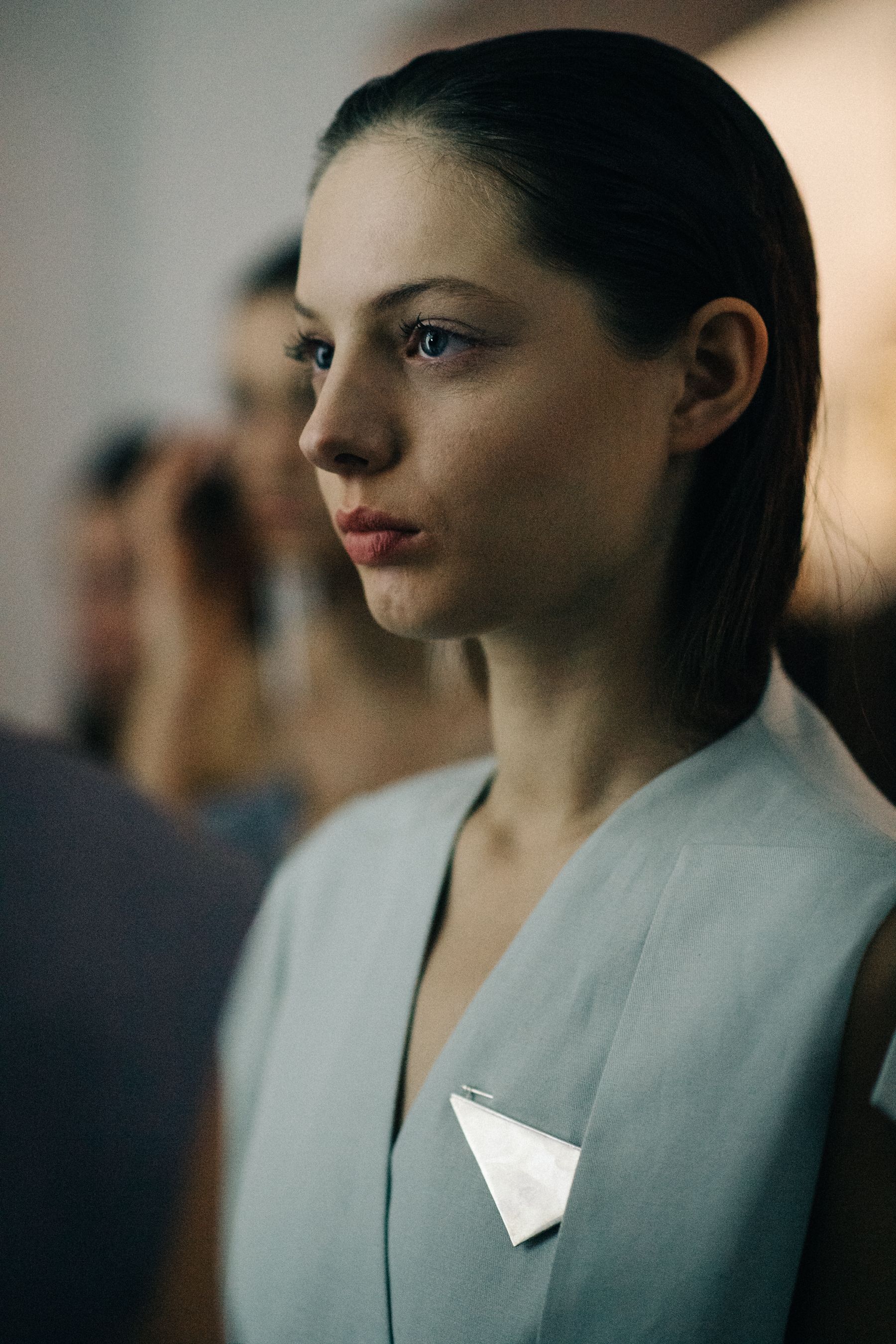 Model prepared for the show