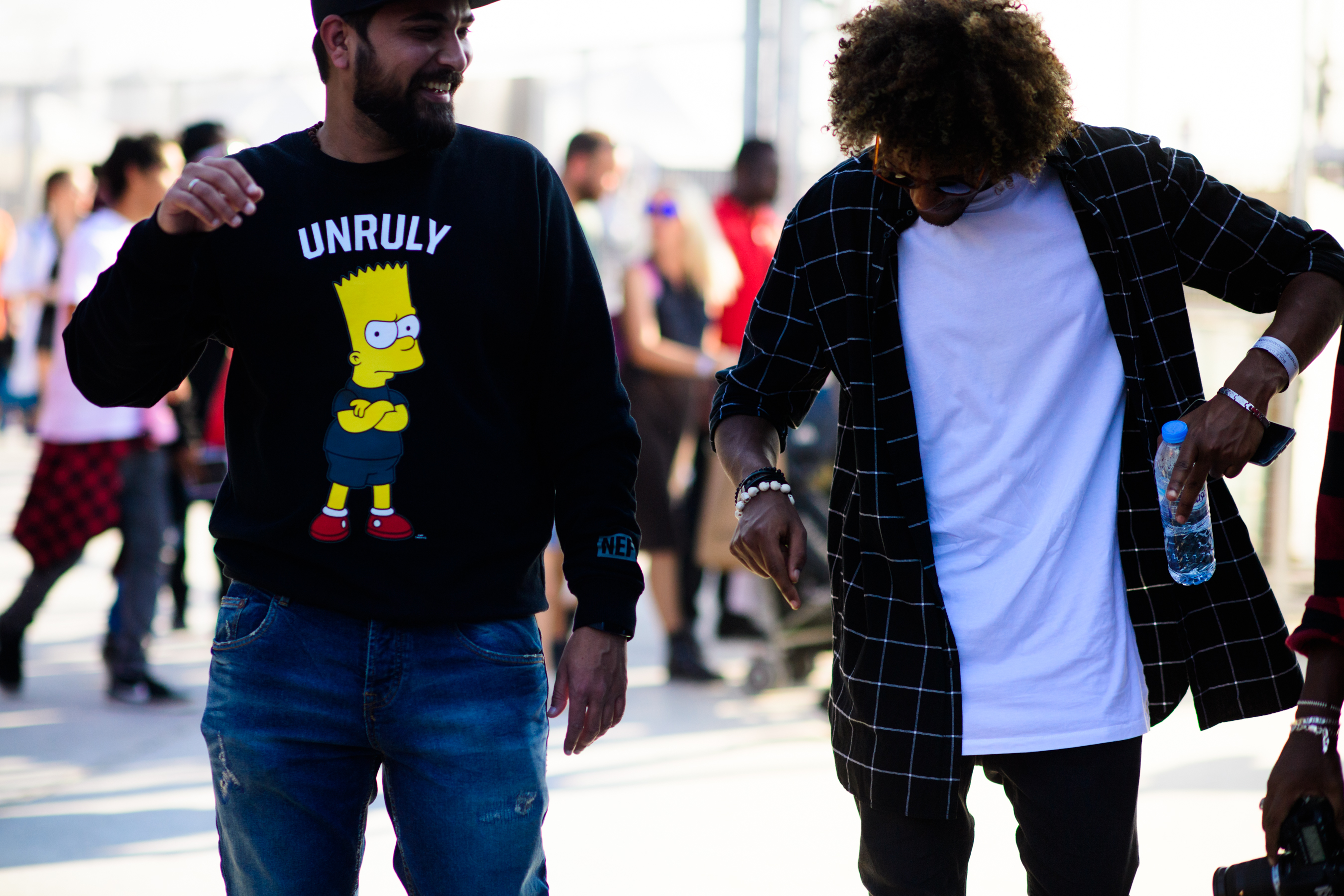 Hoodie with Bart Simpsons