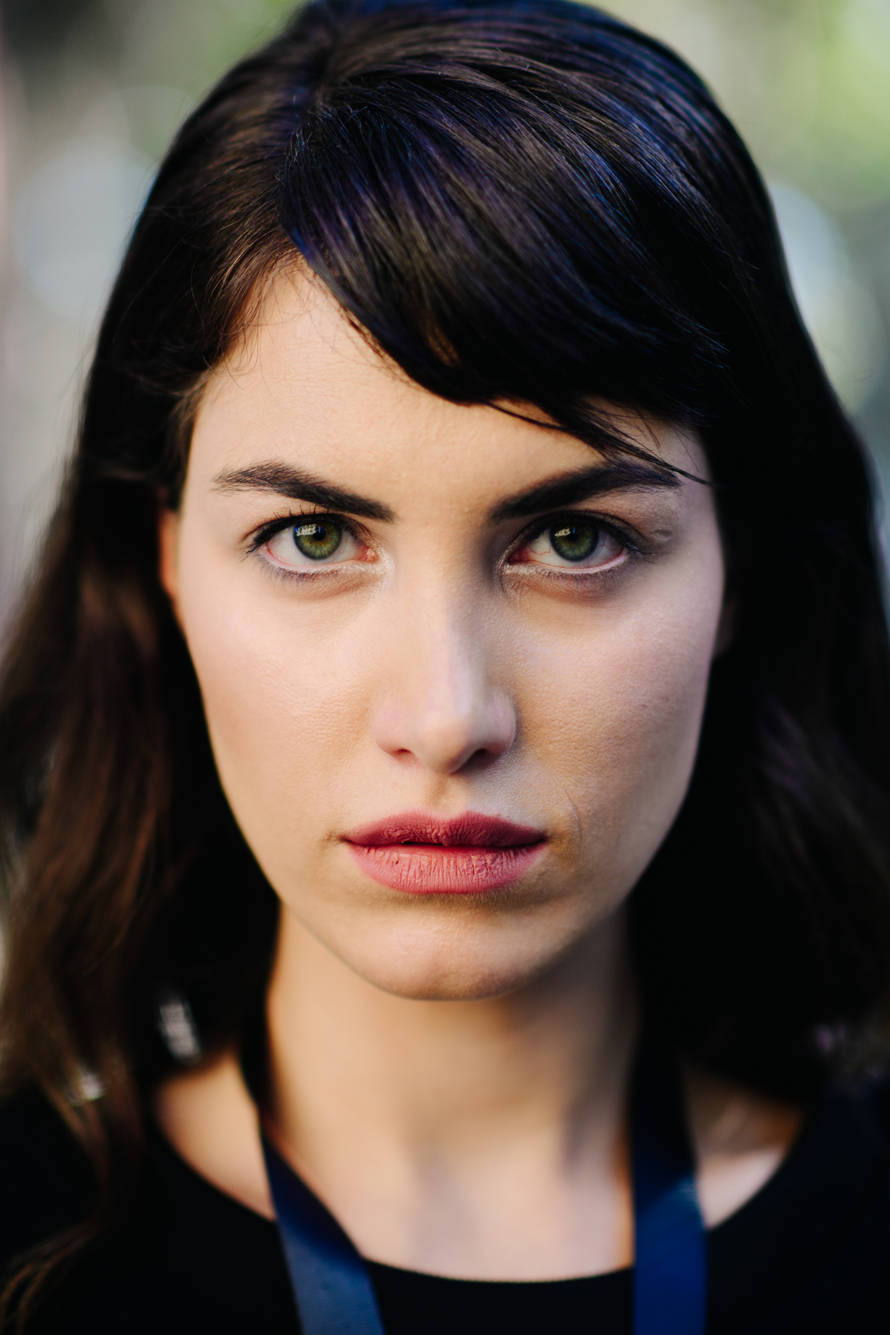 Portrait of a Georgian super model