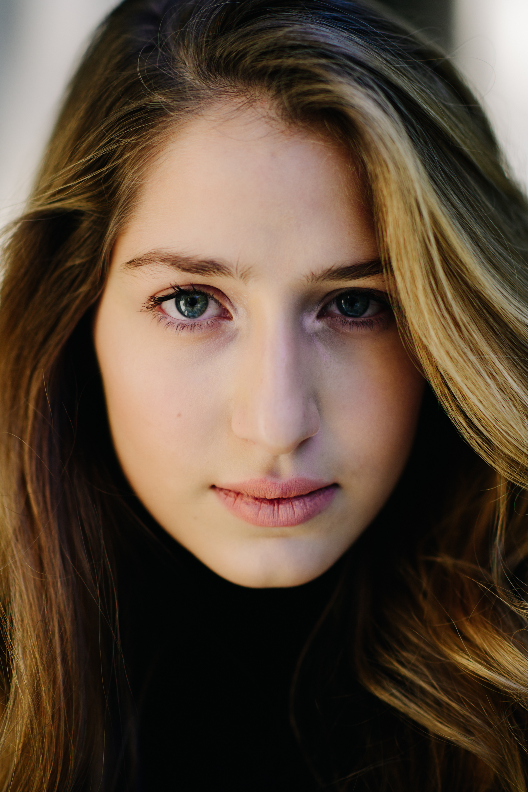 Portrait of a beautiful Georgian model