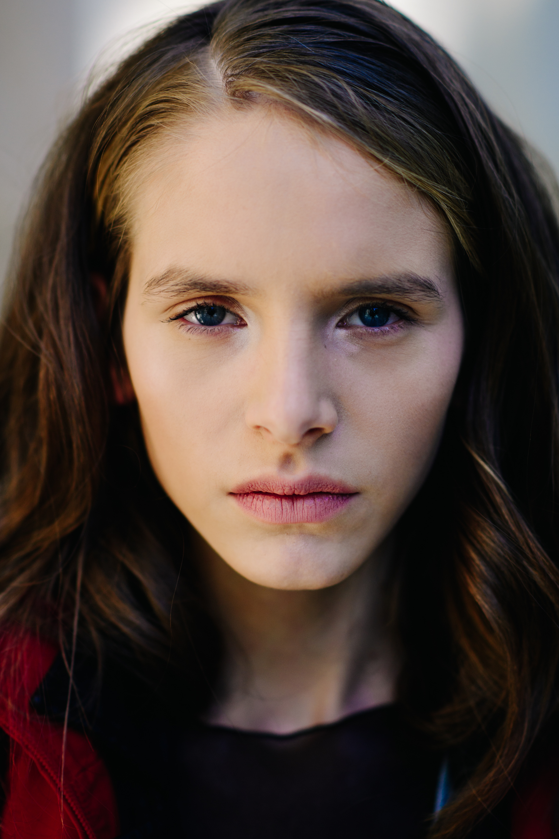 Portrait of a beautiful model