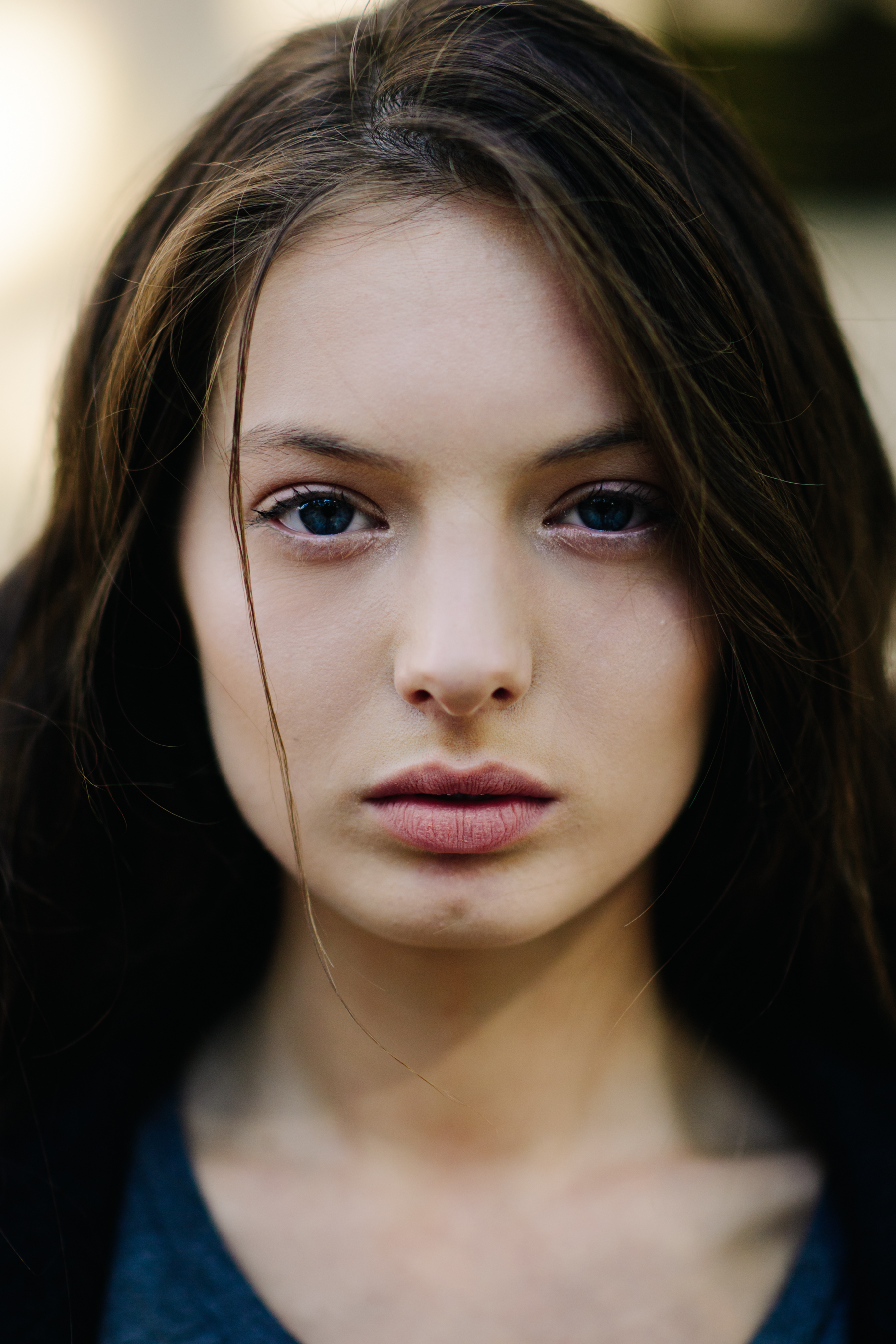 Portrait of a Georgian model