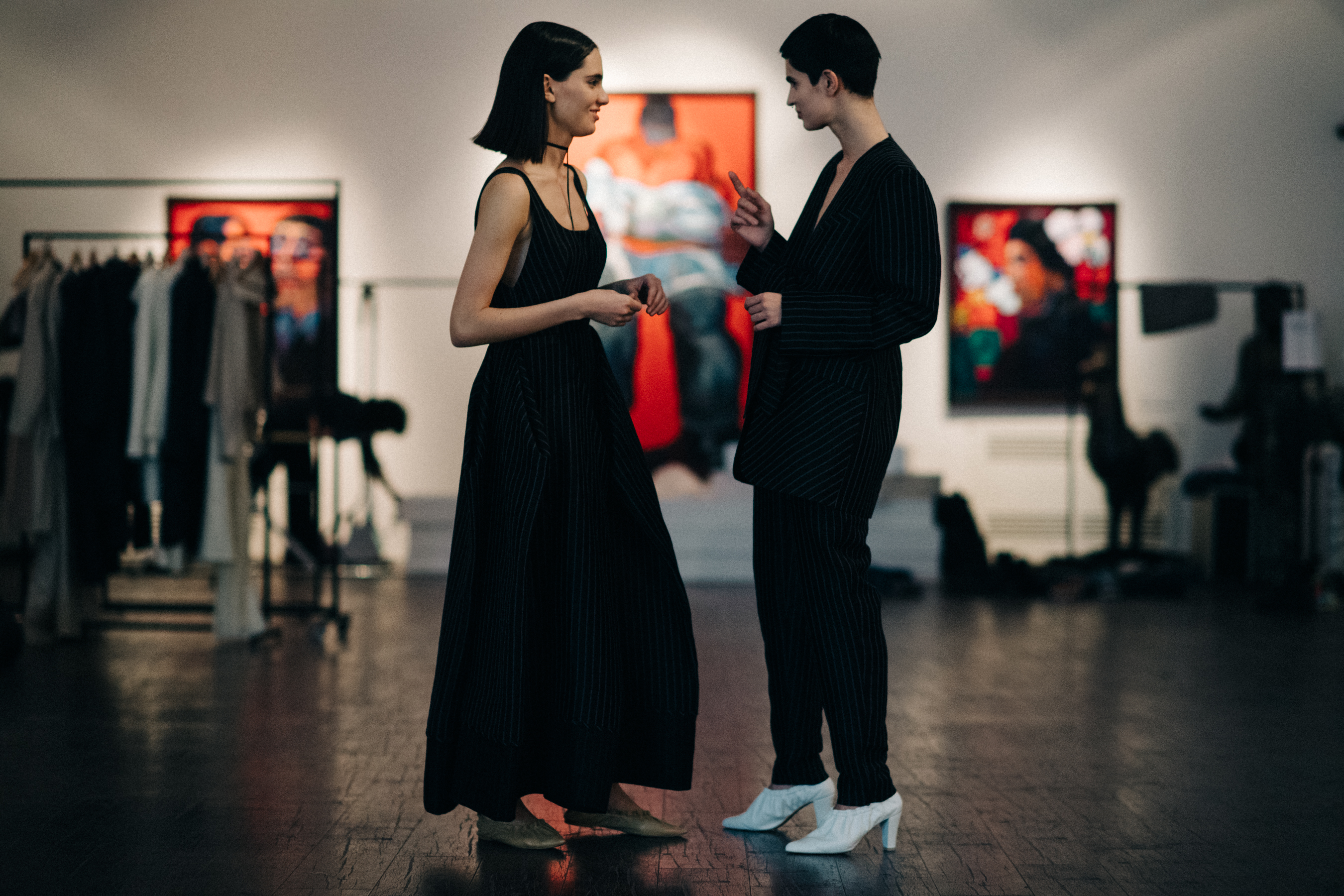 Mariam Budaghashvili and Sasha Panika