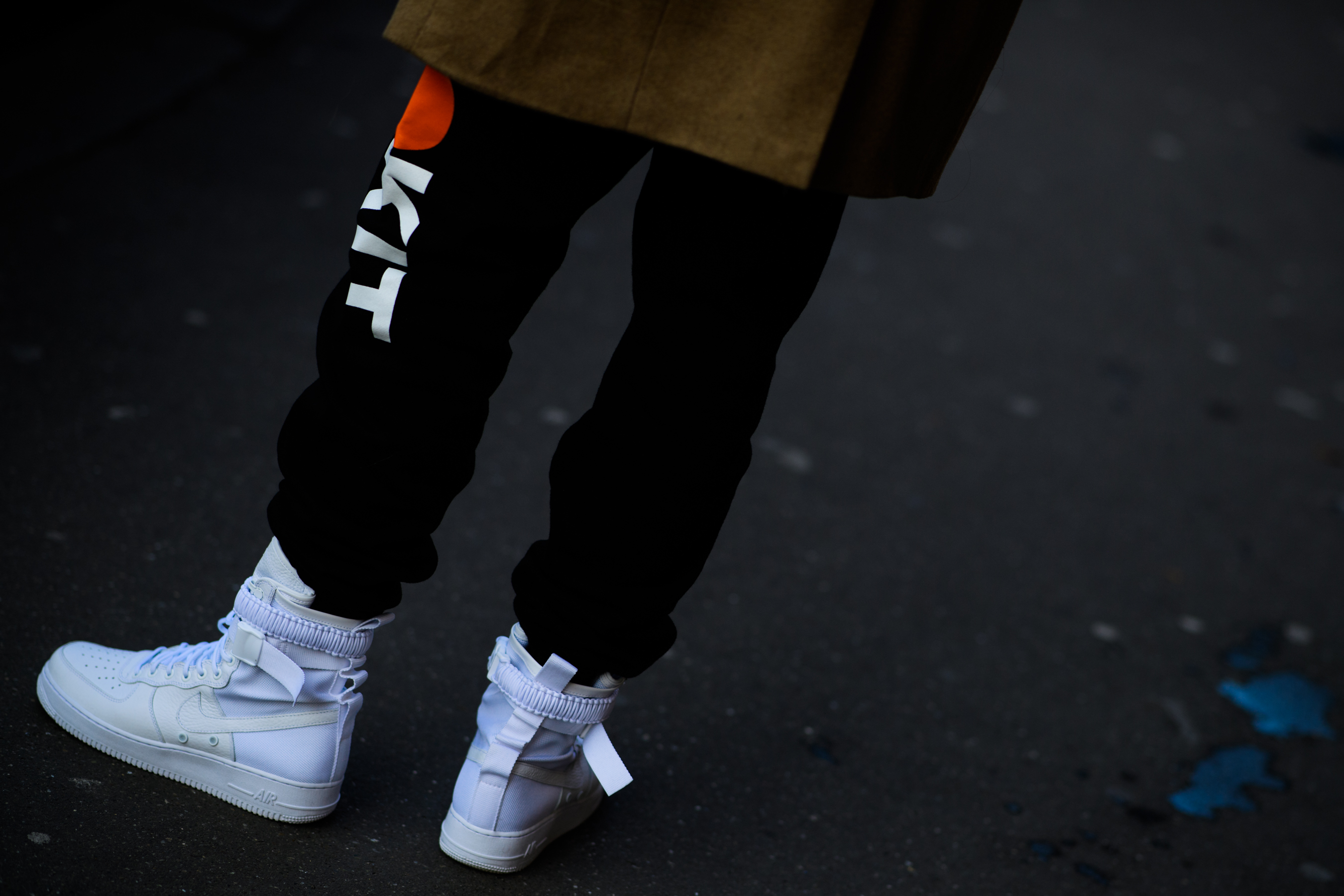 Man wearing nike x a-cold-wall