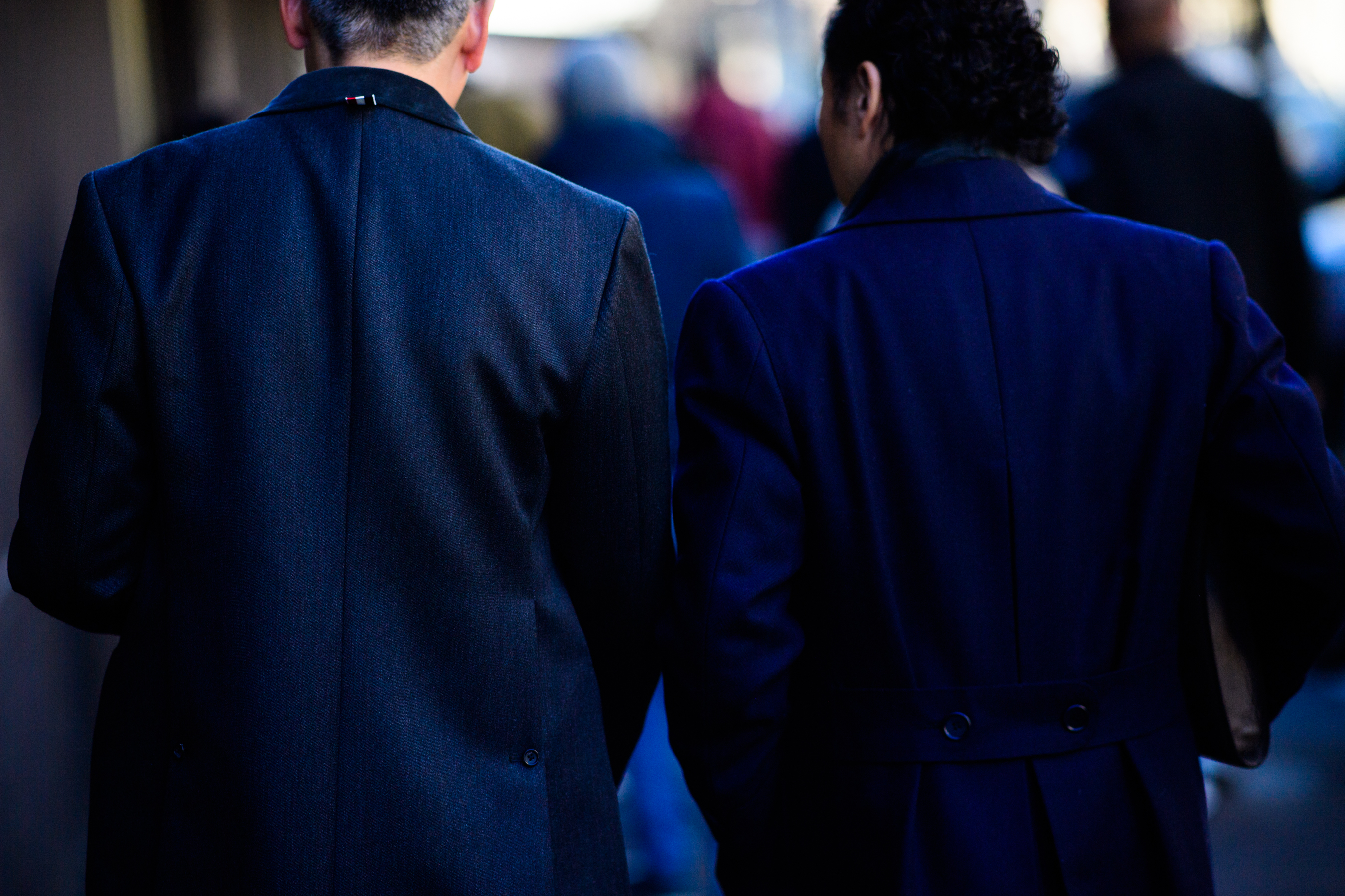 Men wearing suits