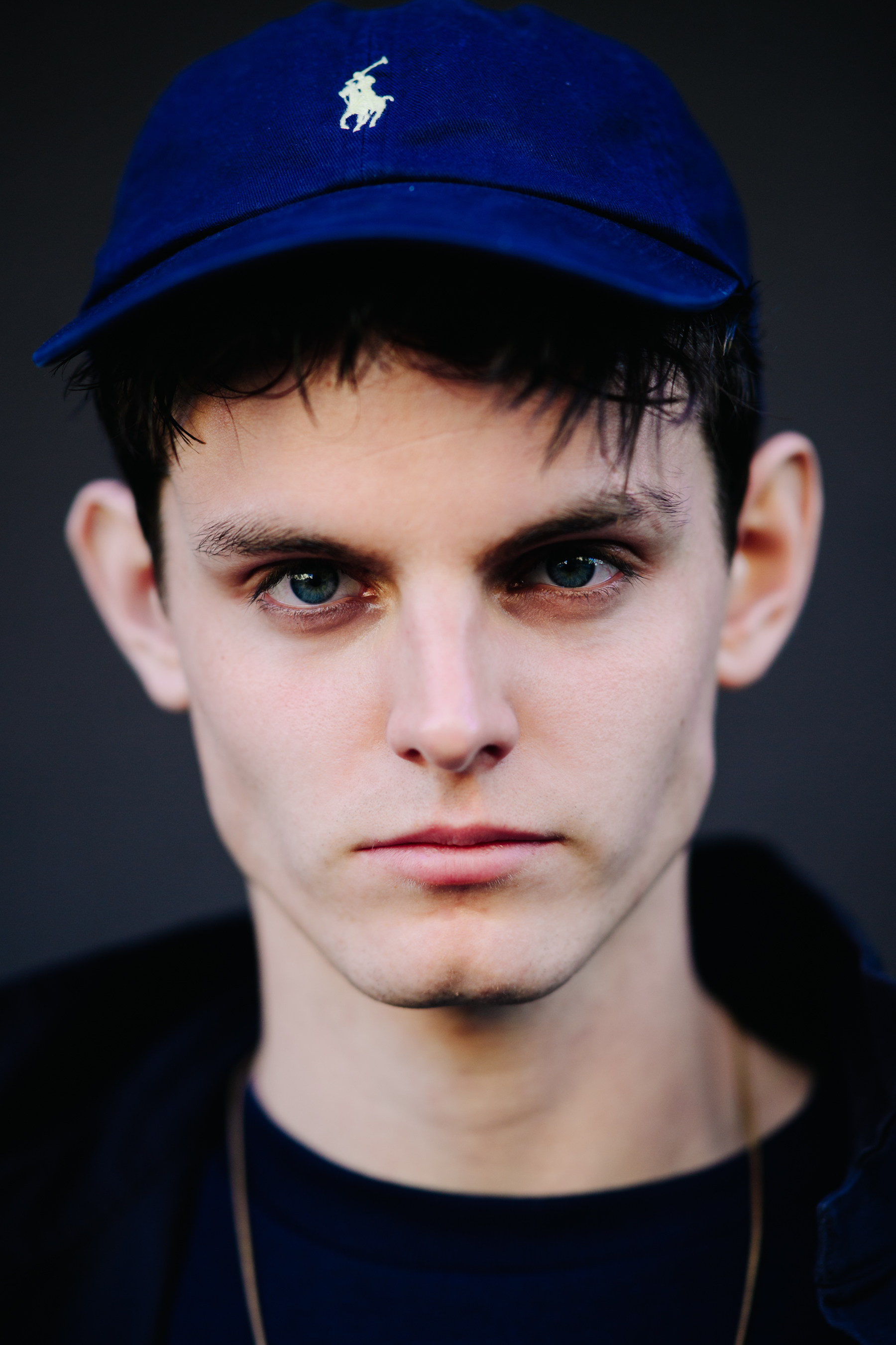 Portrait of model with Polo cap