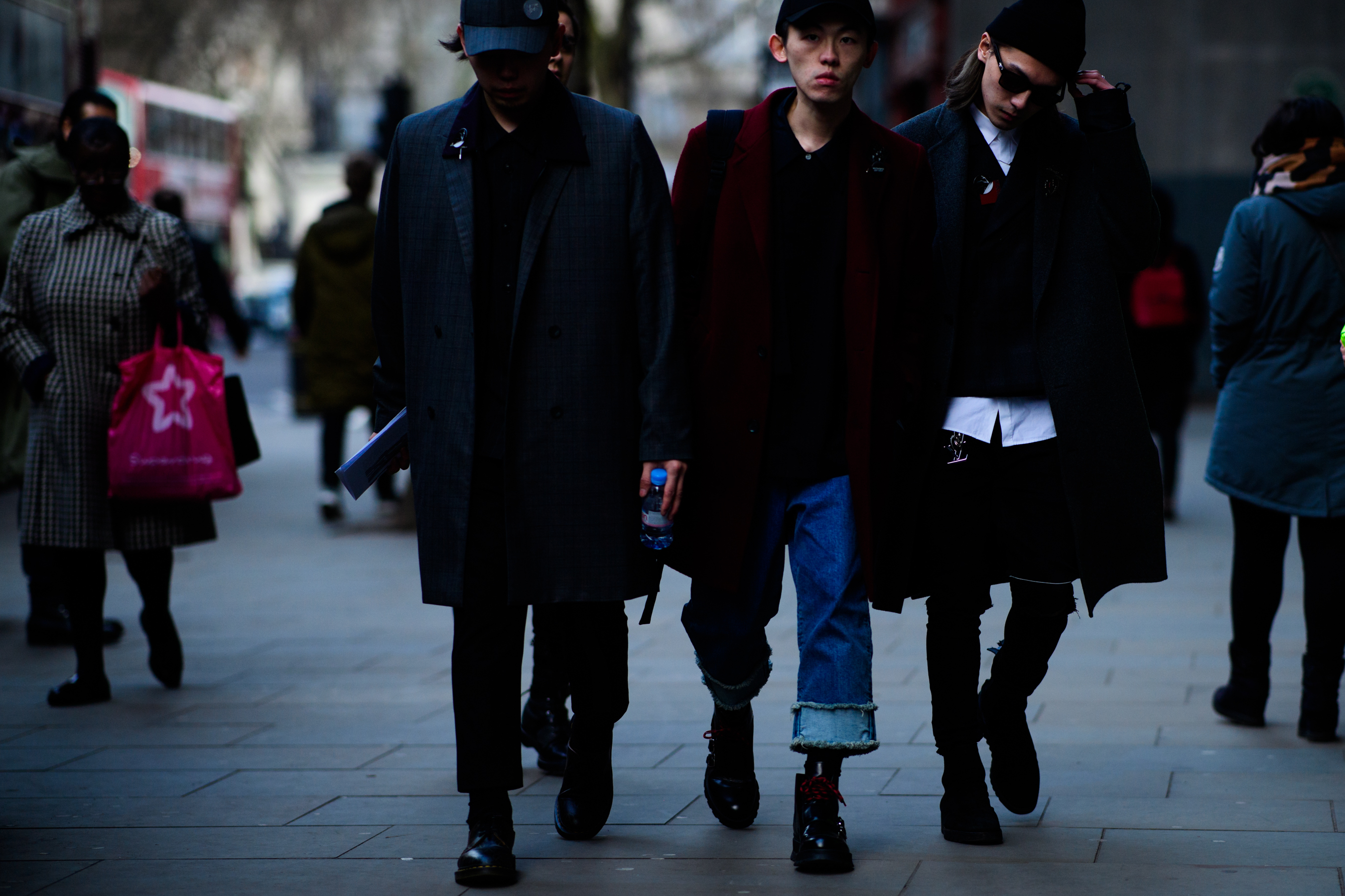 Asian people at FW17-18