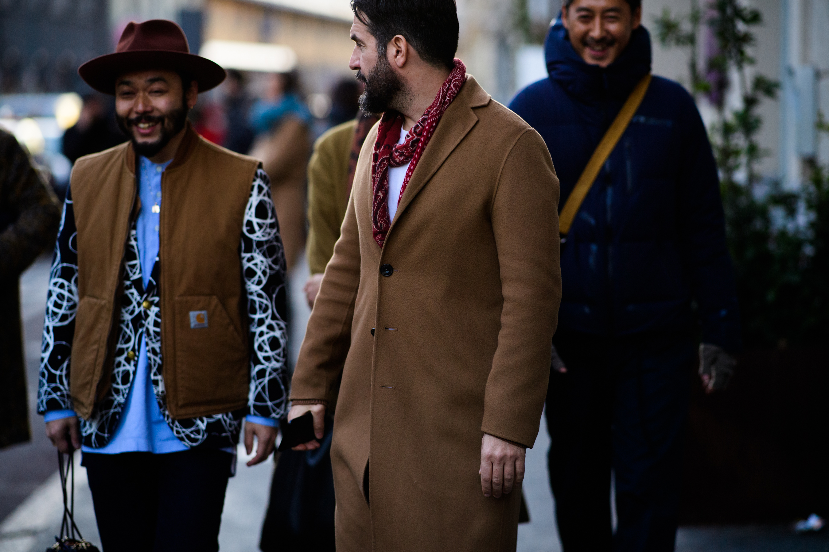 Men wearing classy suits
