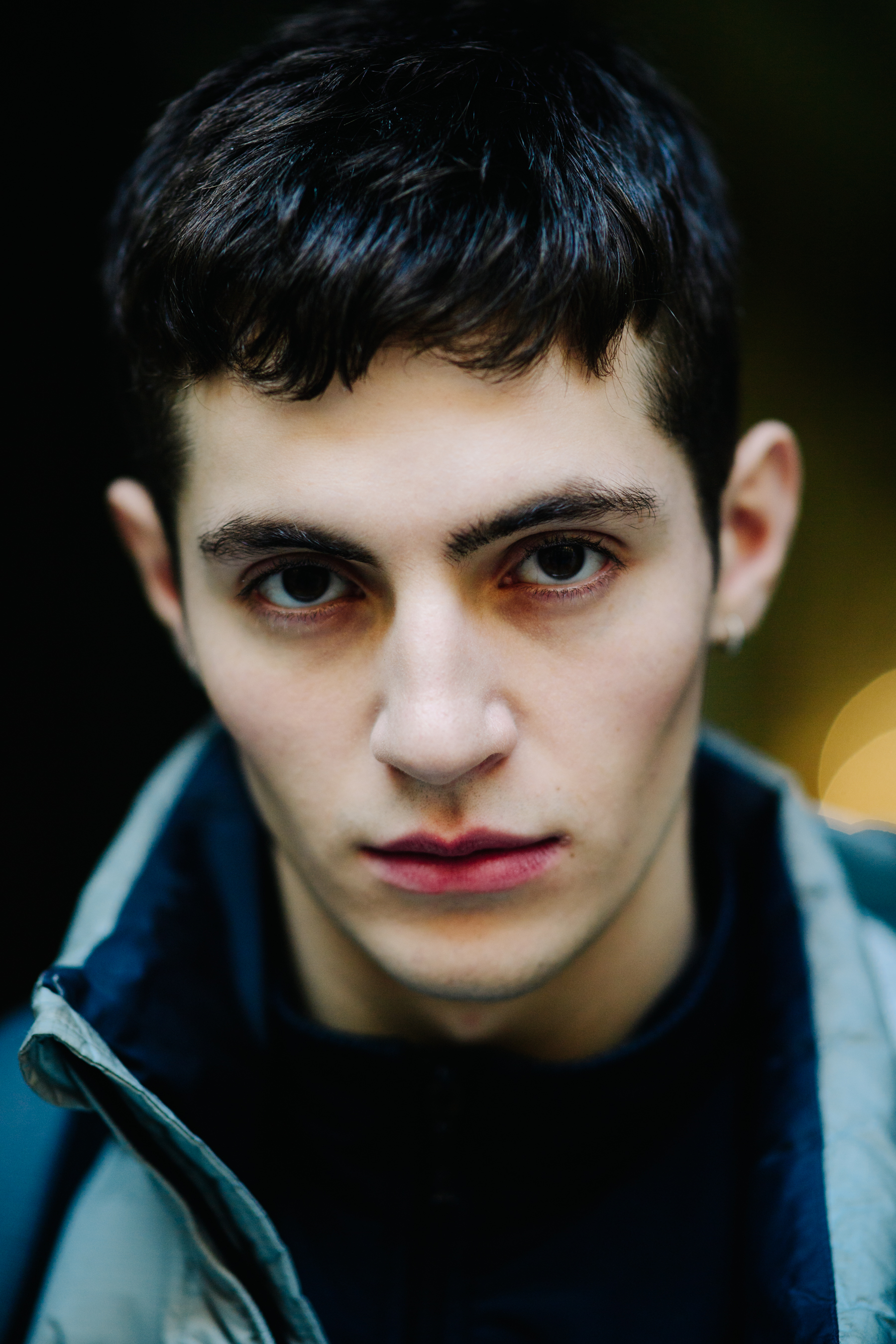 Portrait of male model