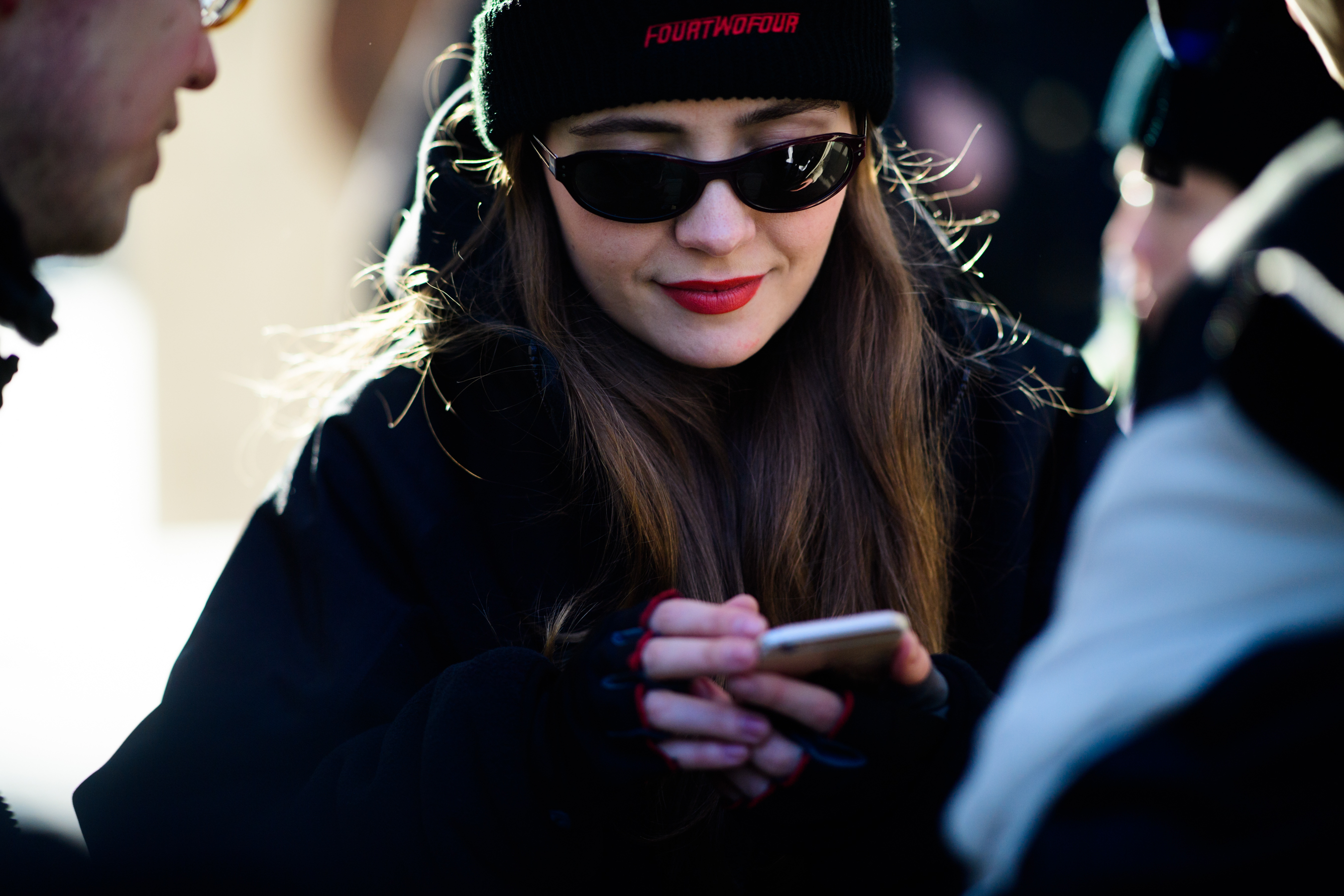 Russian woman after the show