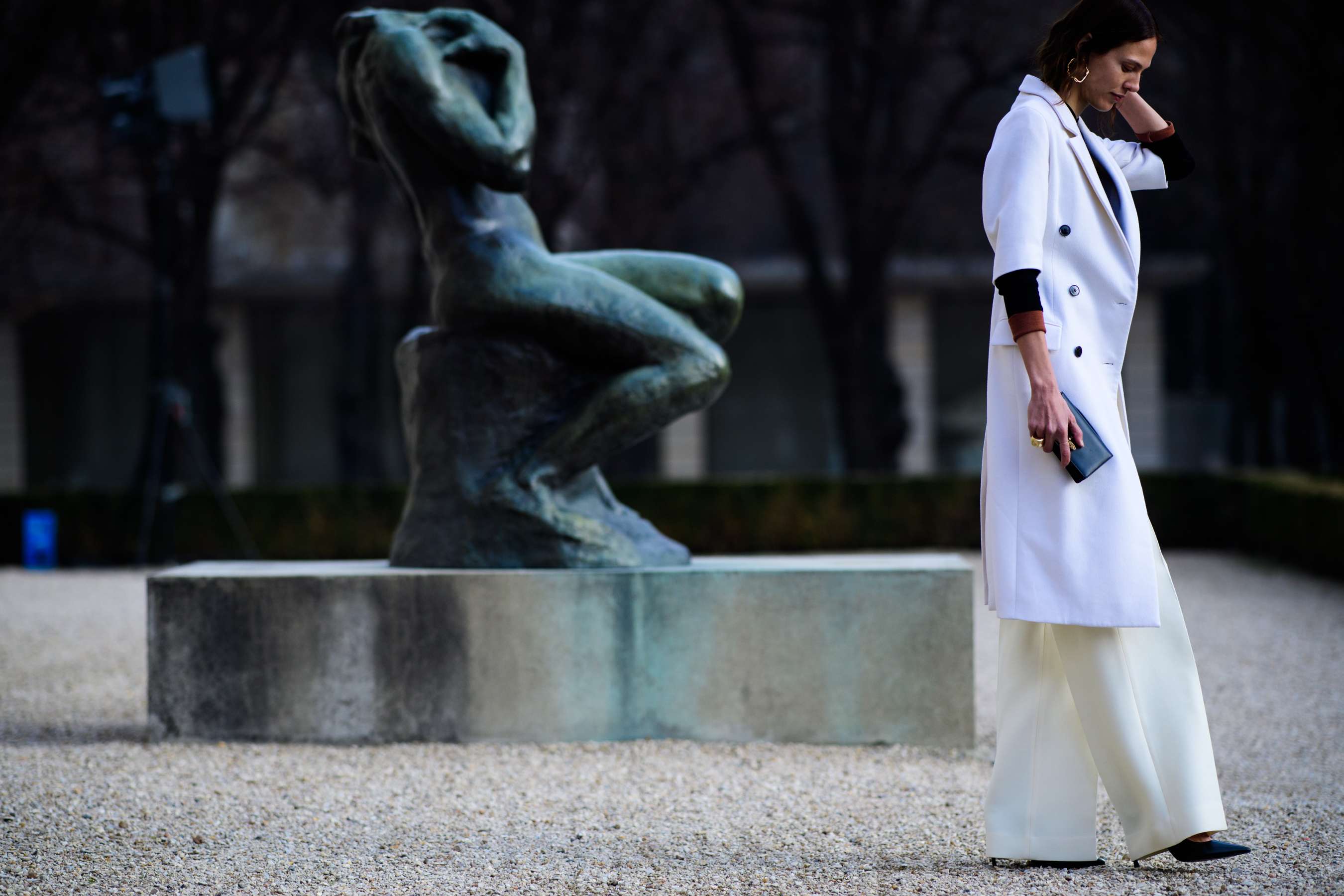 Woman wearing Cristian Dior