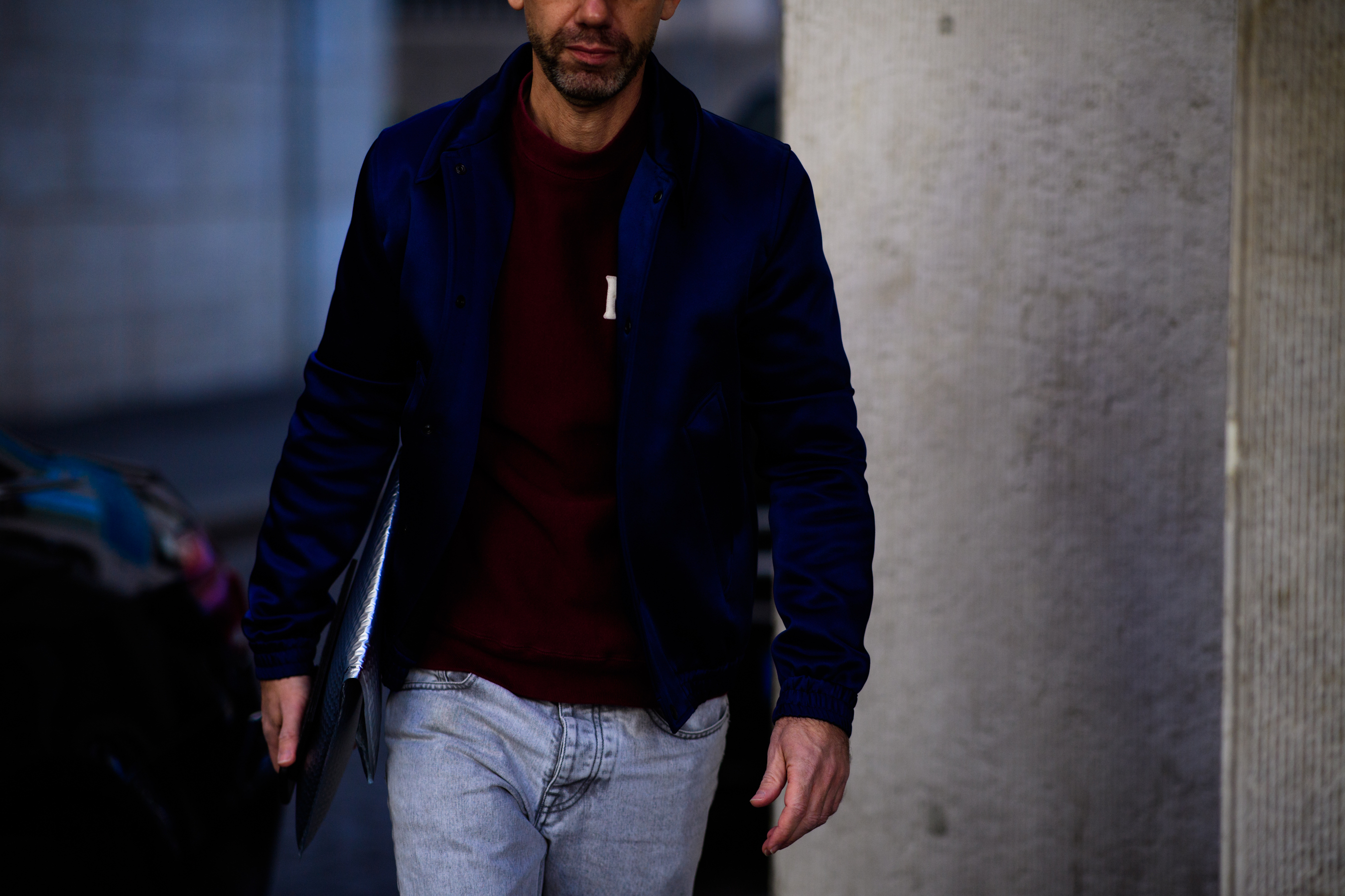Man wearing jeans