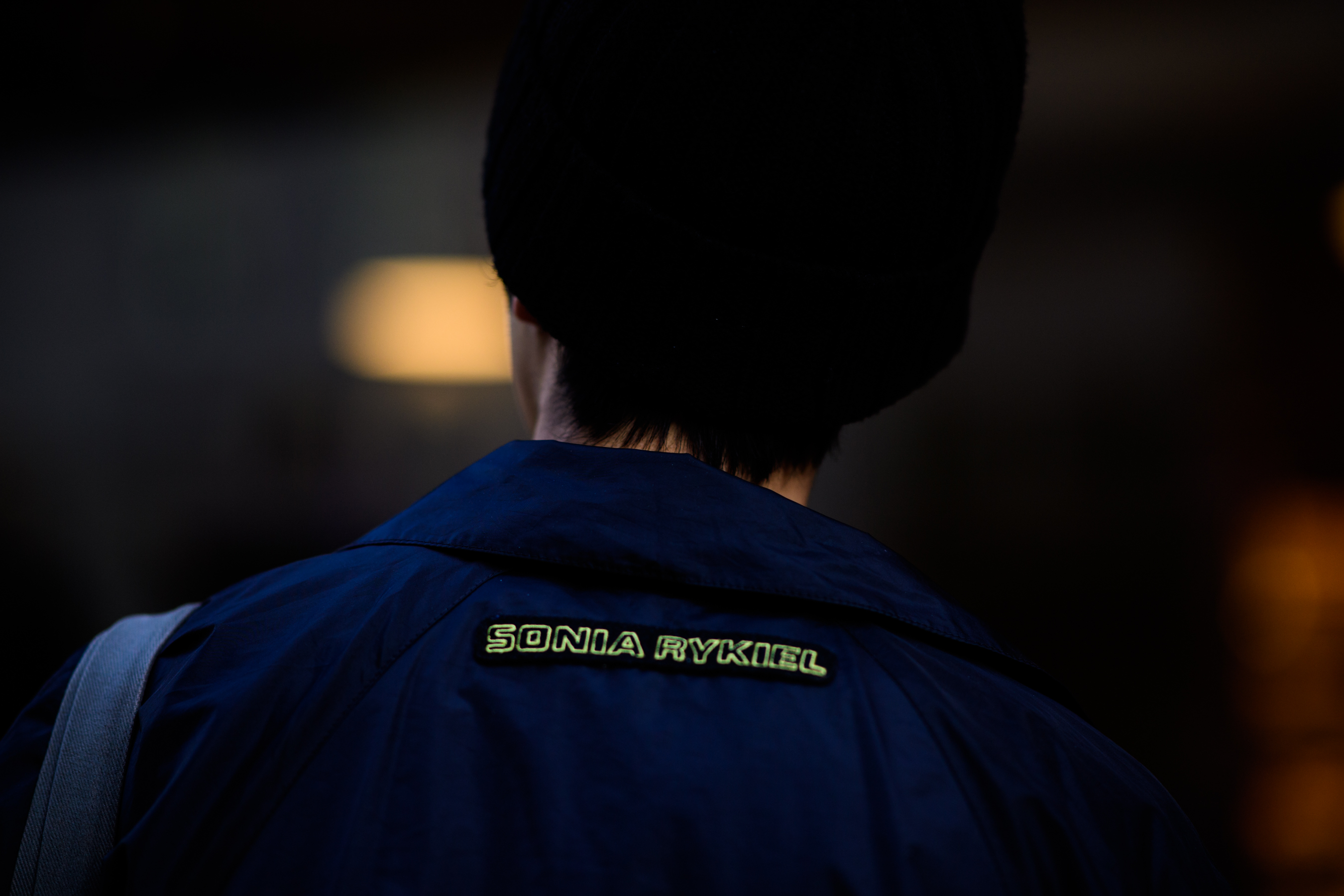Man wearing Sonia Rykiel jacket