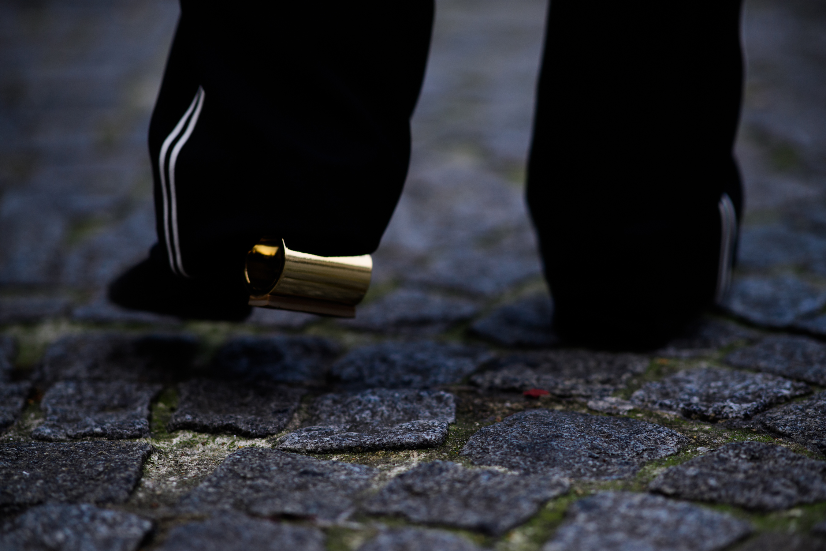 Woman wearing J.W.Anderson shoes