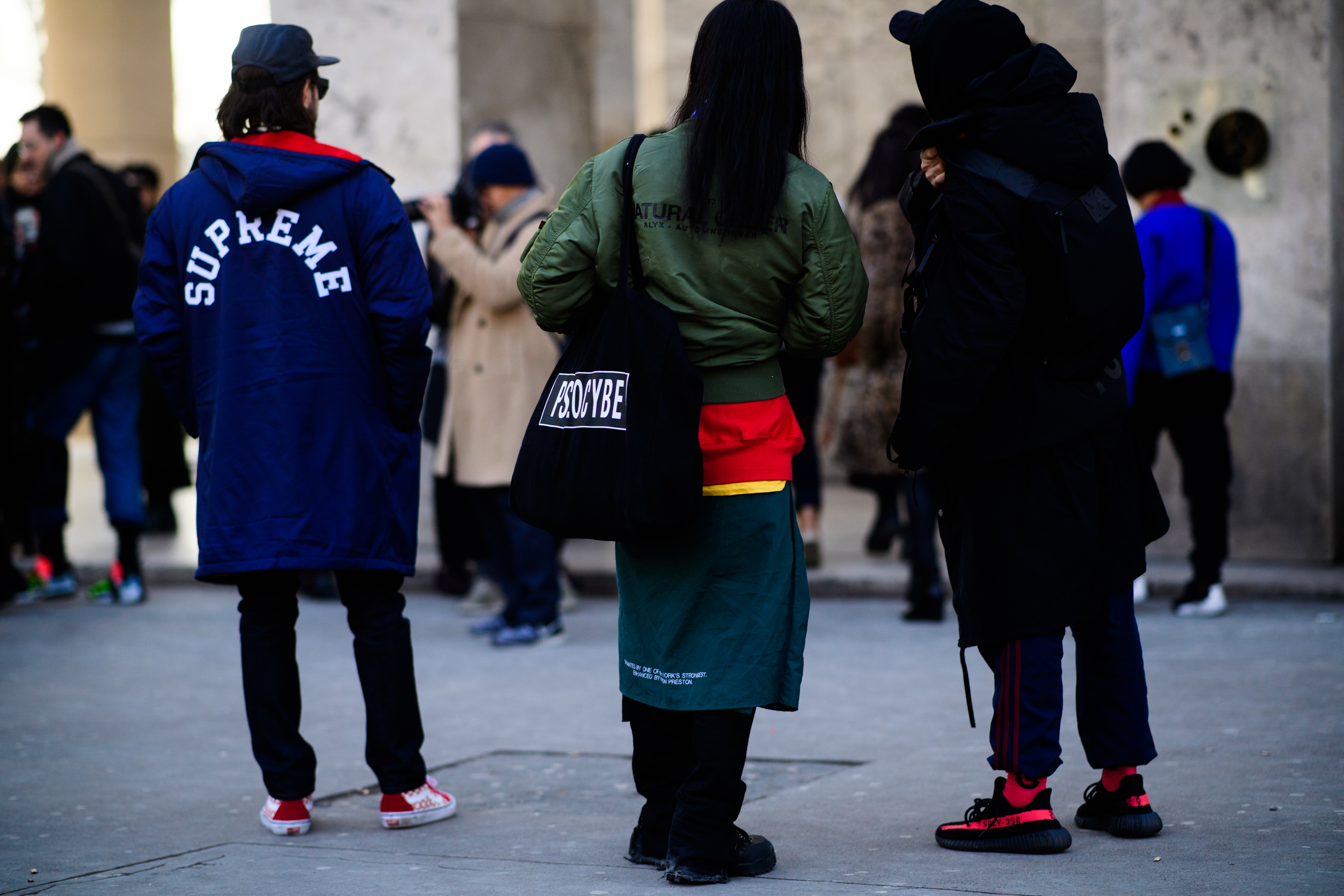 Yeezy, supreme, vans etc