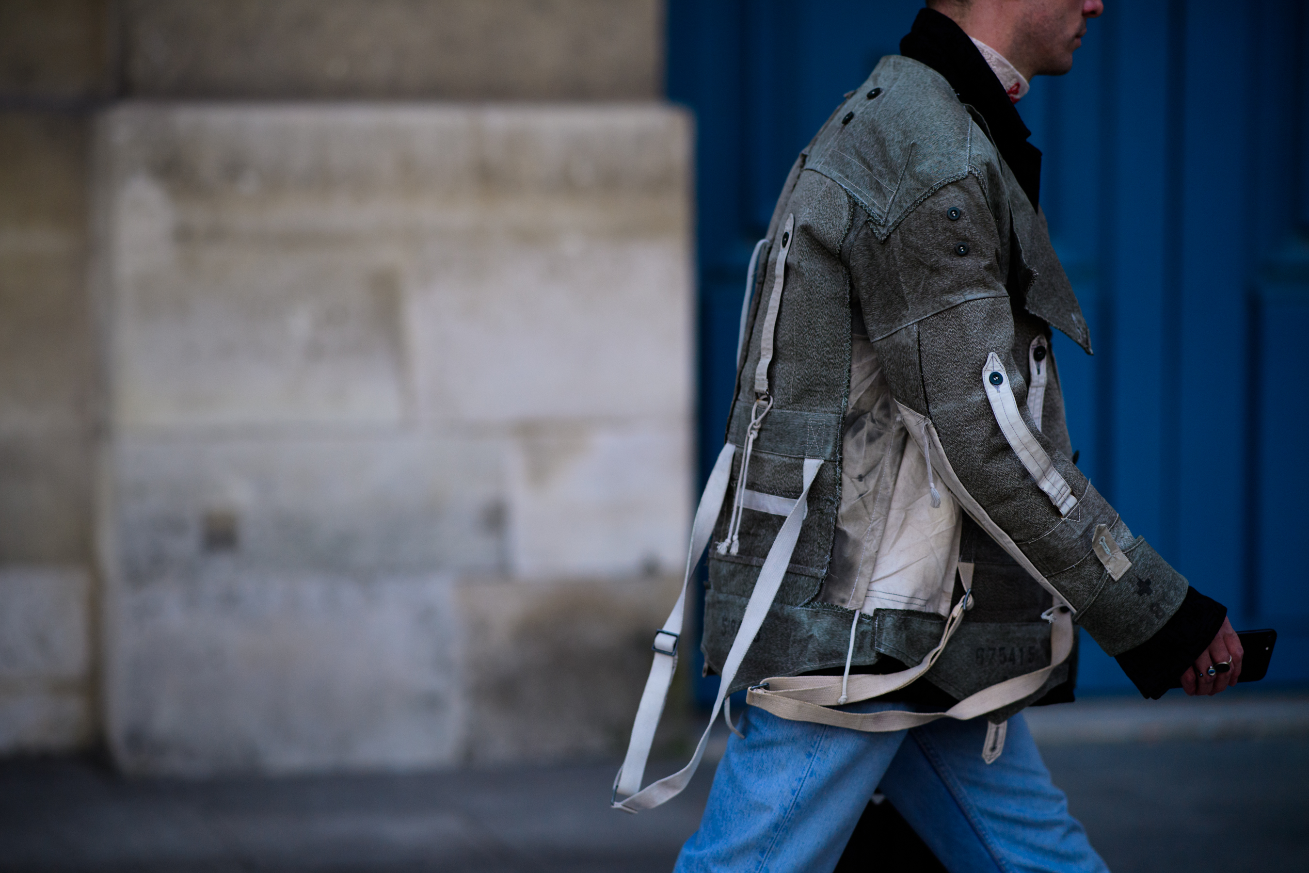 Man wearing jeans