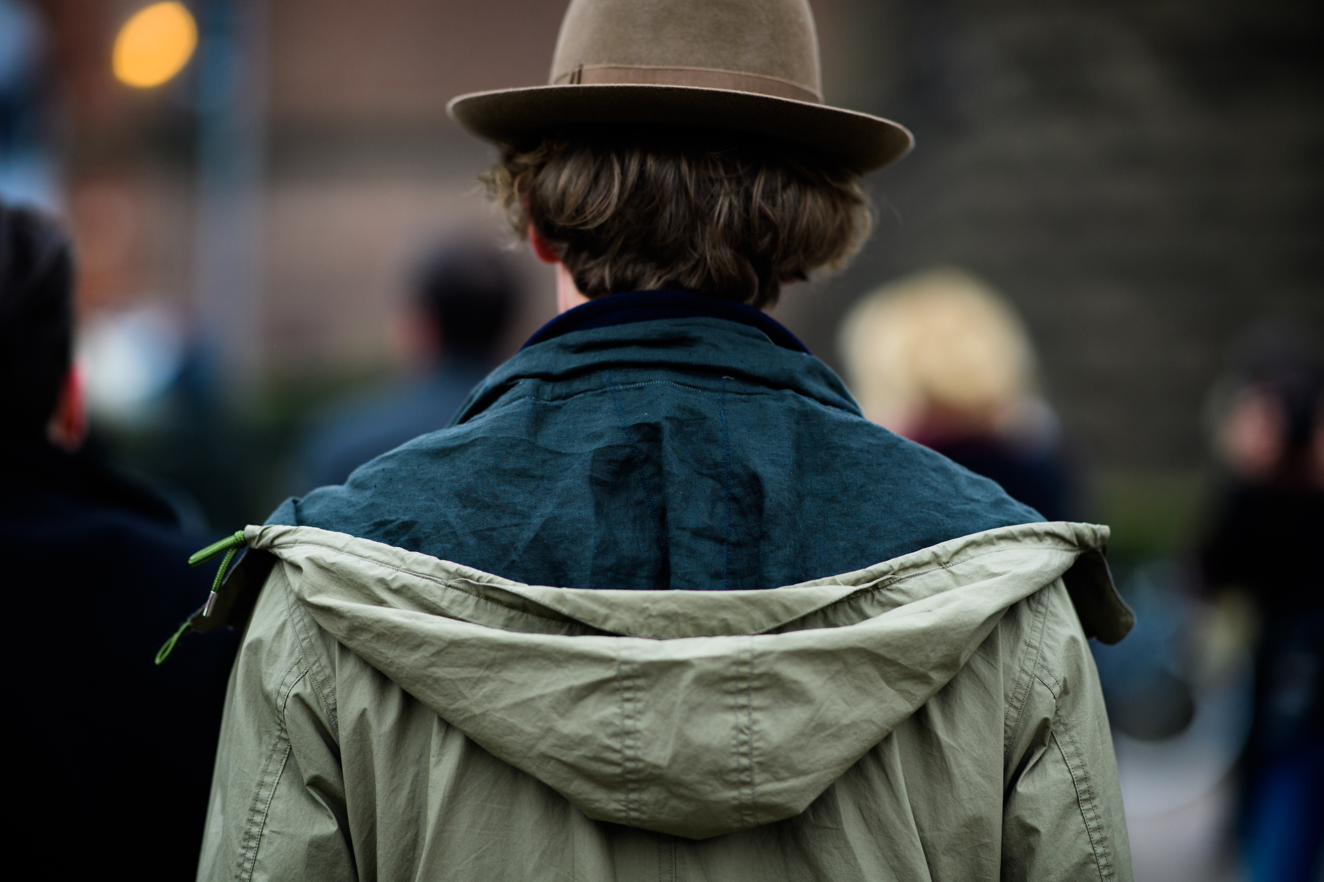 Man wearing hat