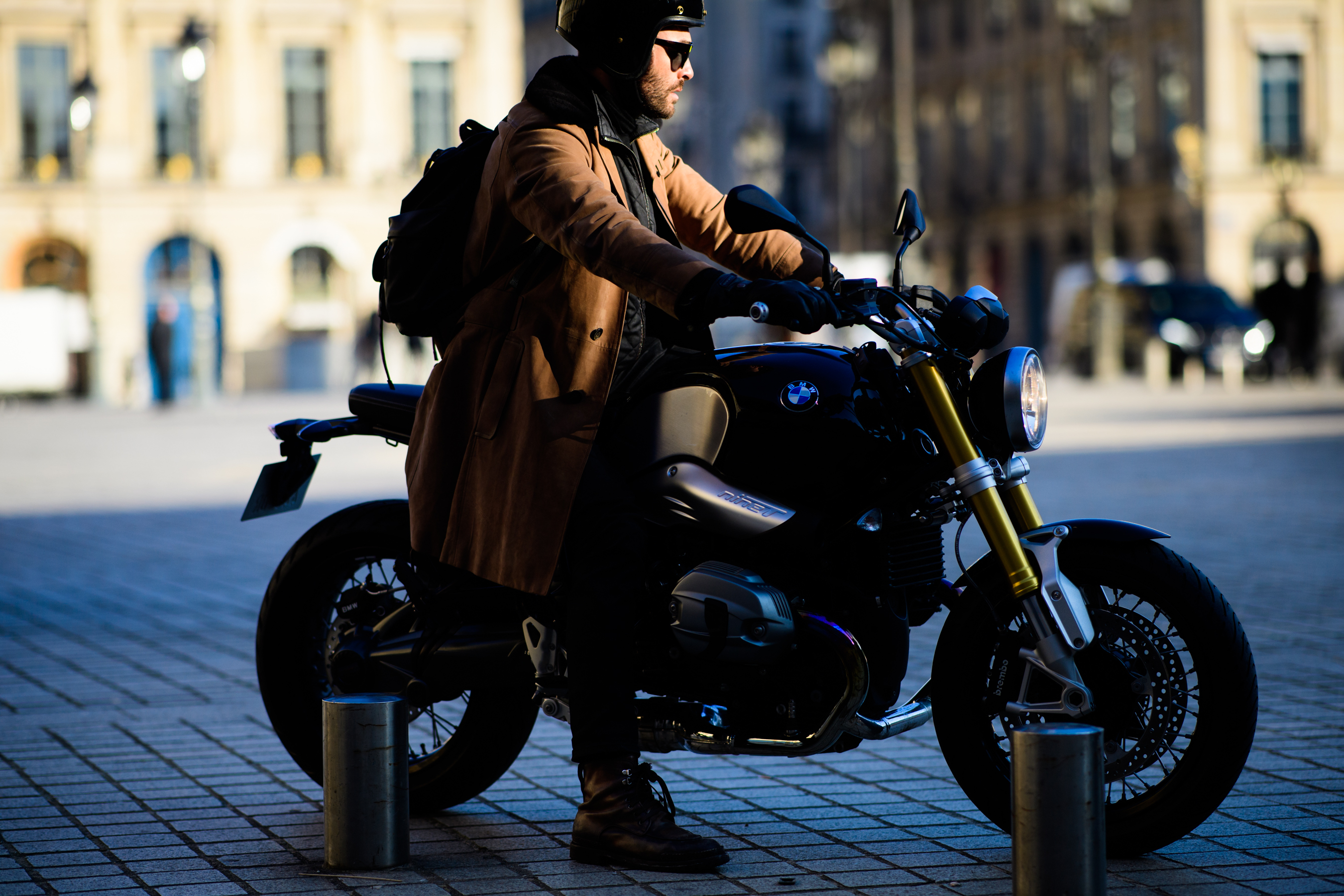 Man on the bike