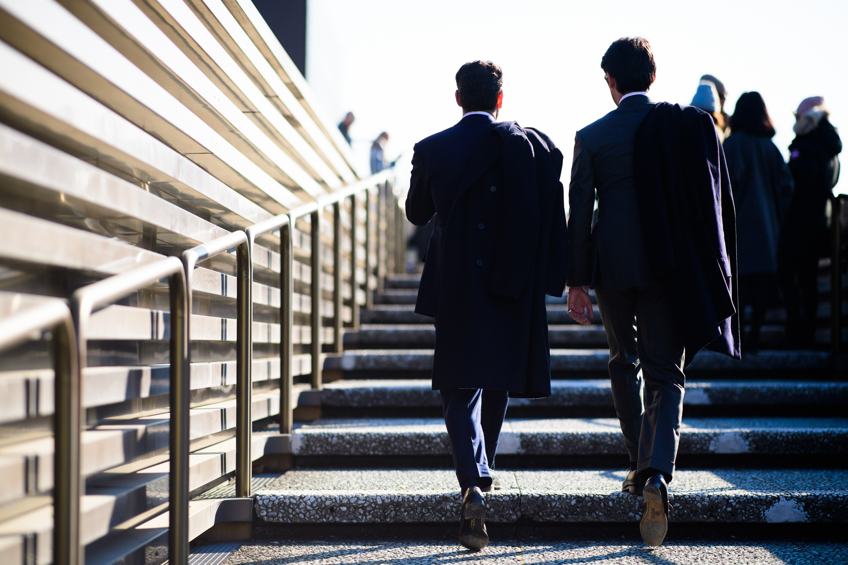 men wearing suit