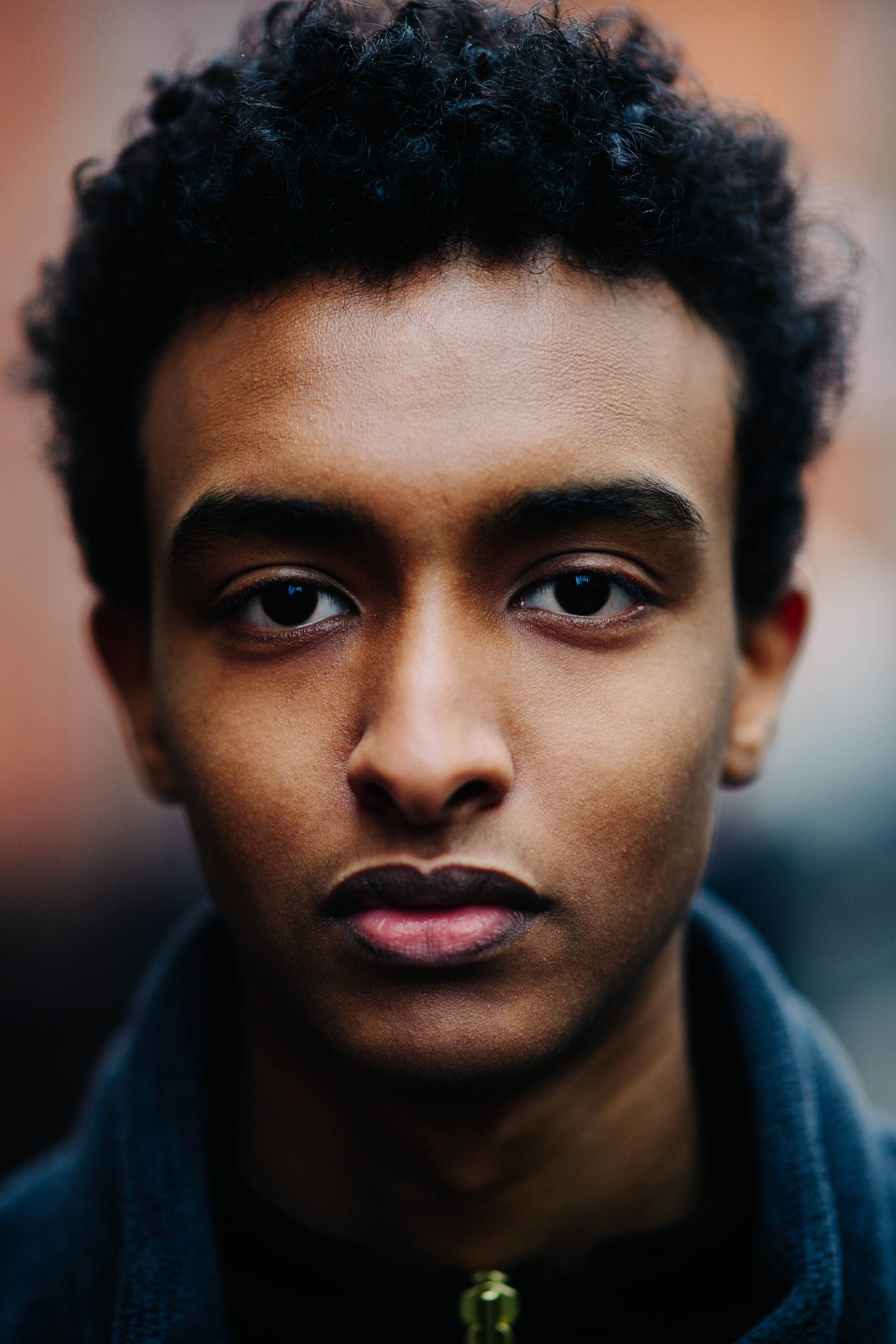 Portrait of Arabian male model