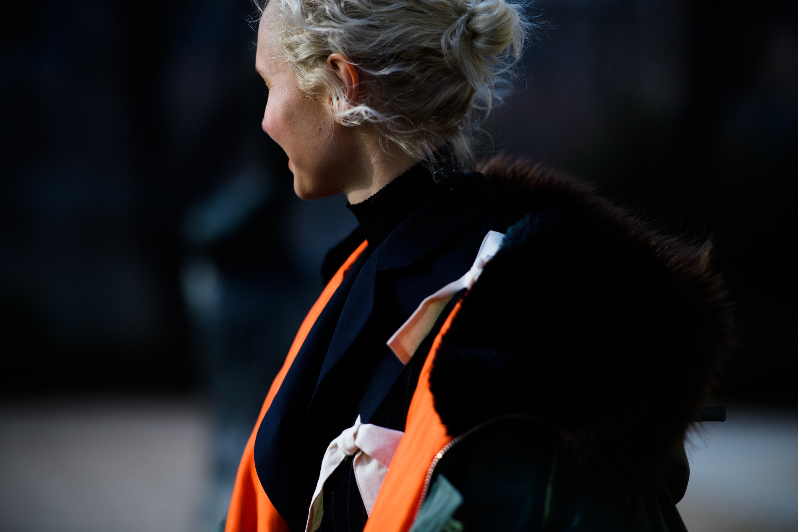 Russian buyer with blond hair