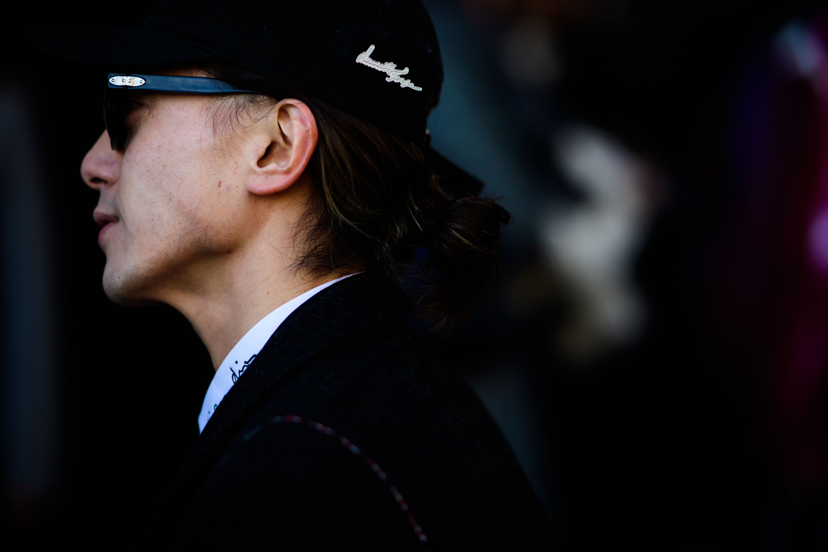 Man wearing cap