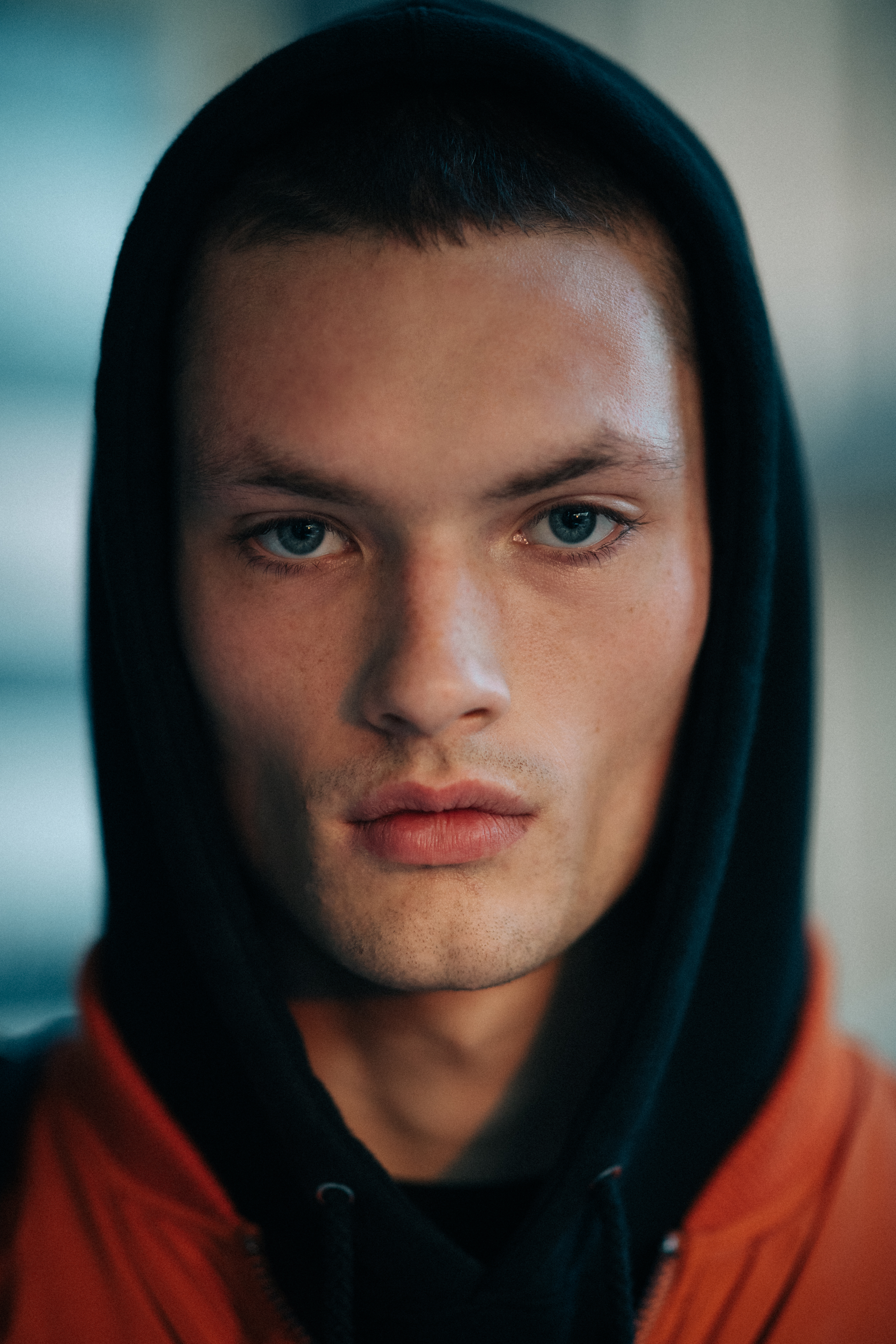 Portrait of male model
