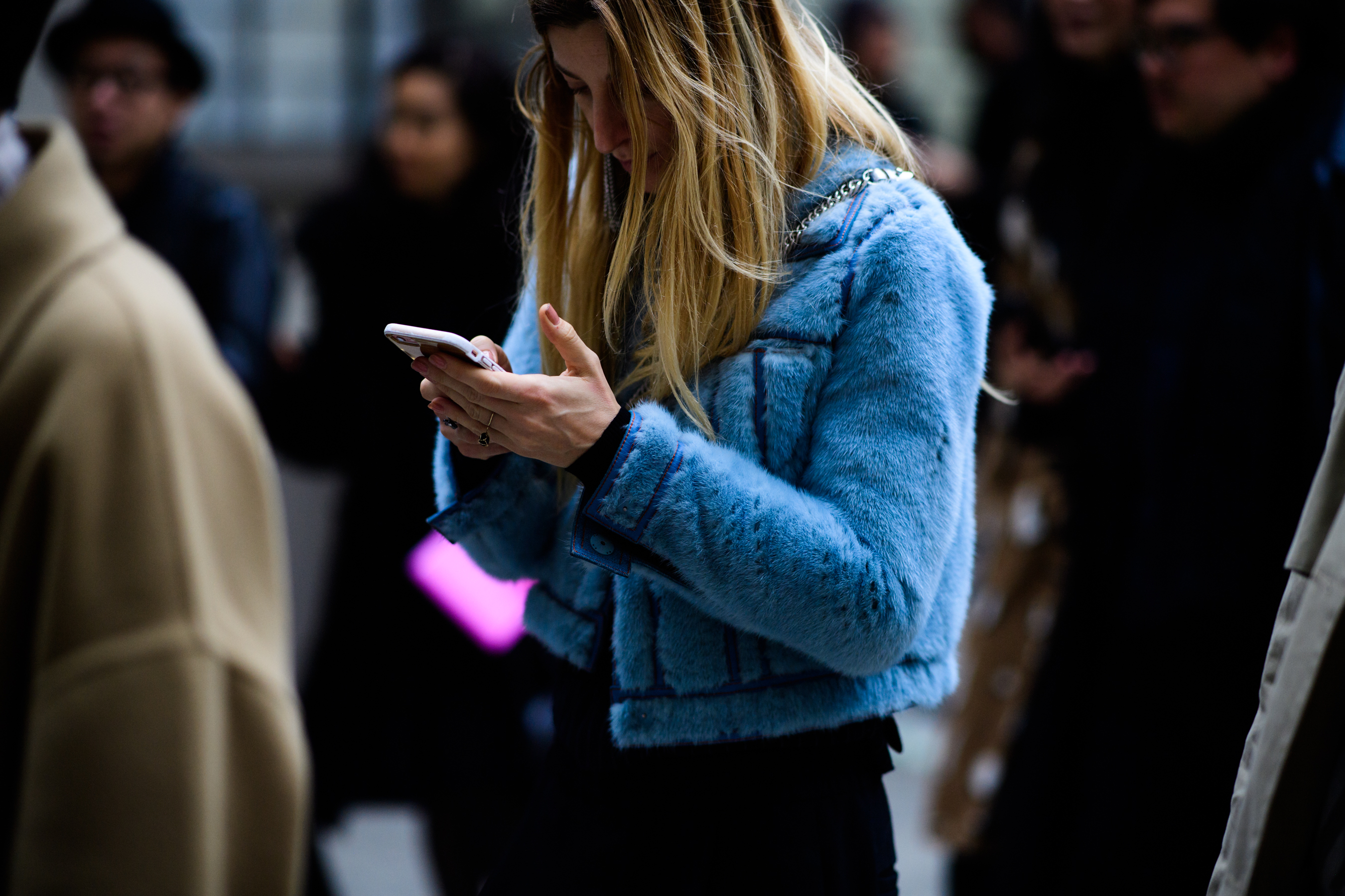 Stylist and Fashion Consultant wearing Fendi jacket