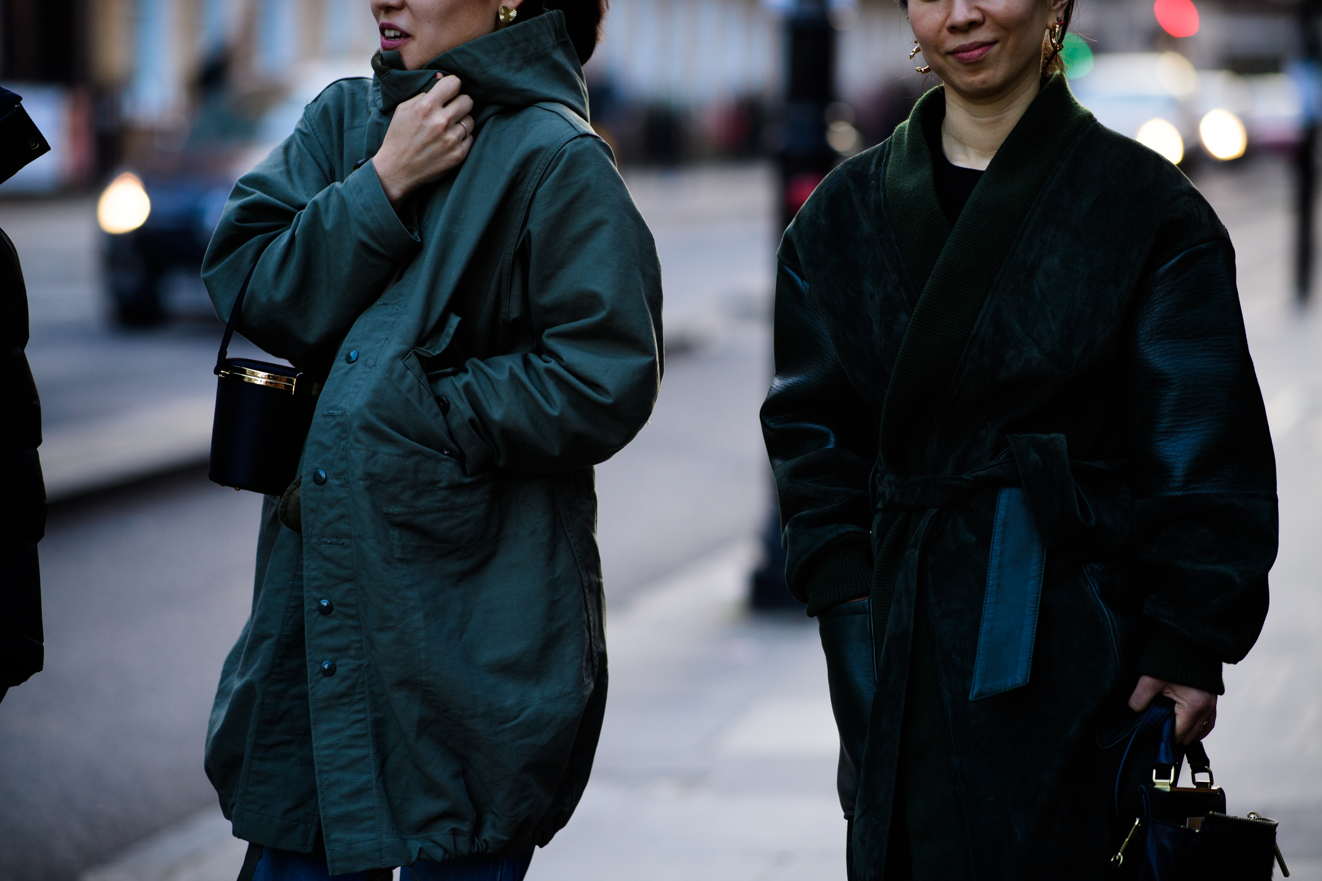 Women wearing green clothes