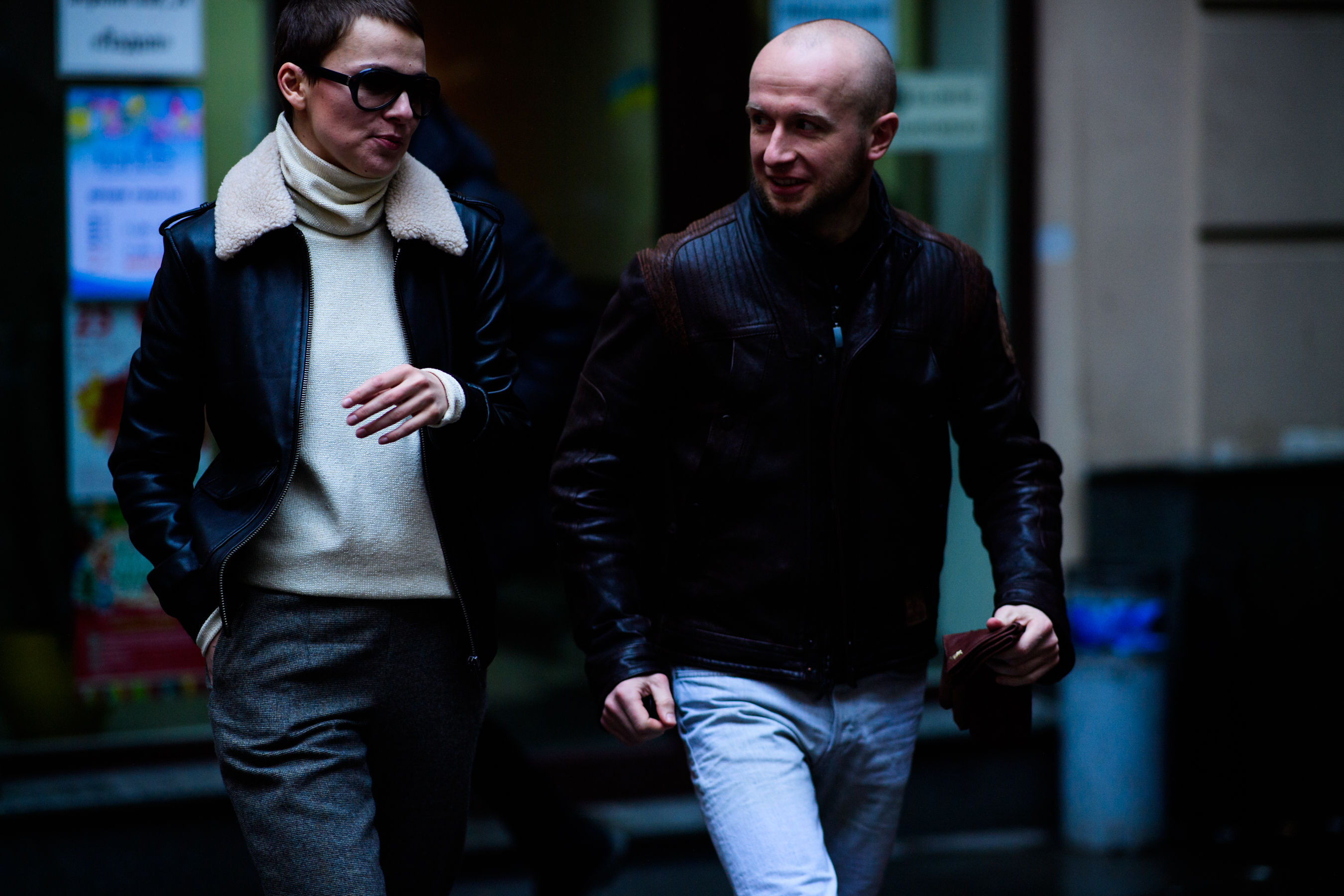 Man wearing sunglasses