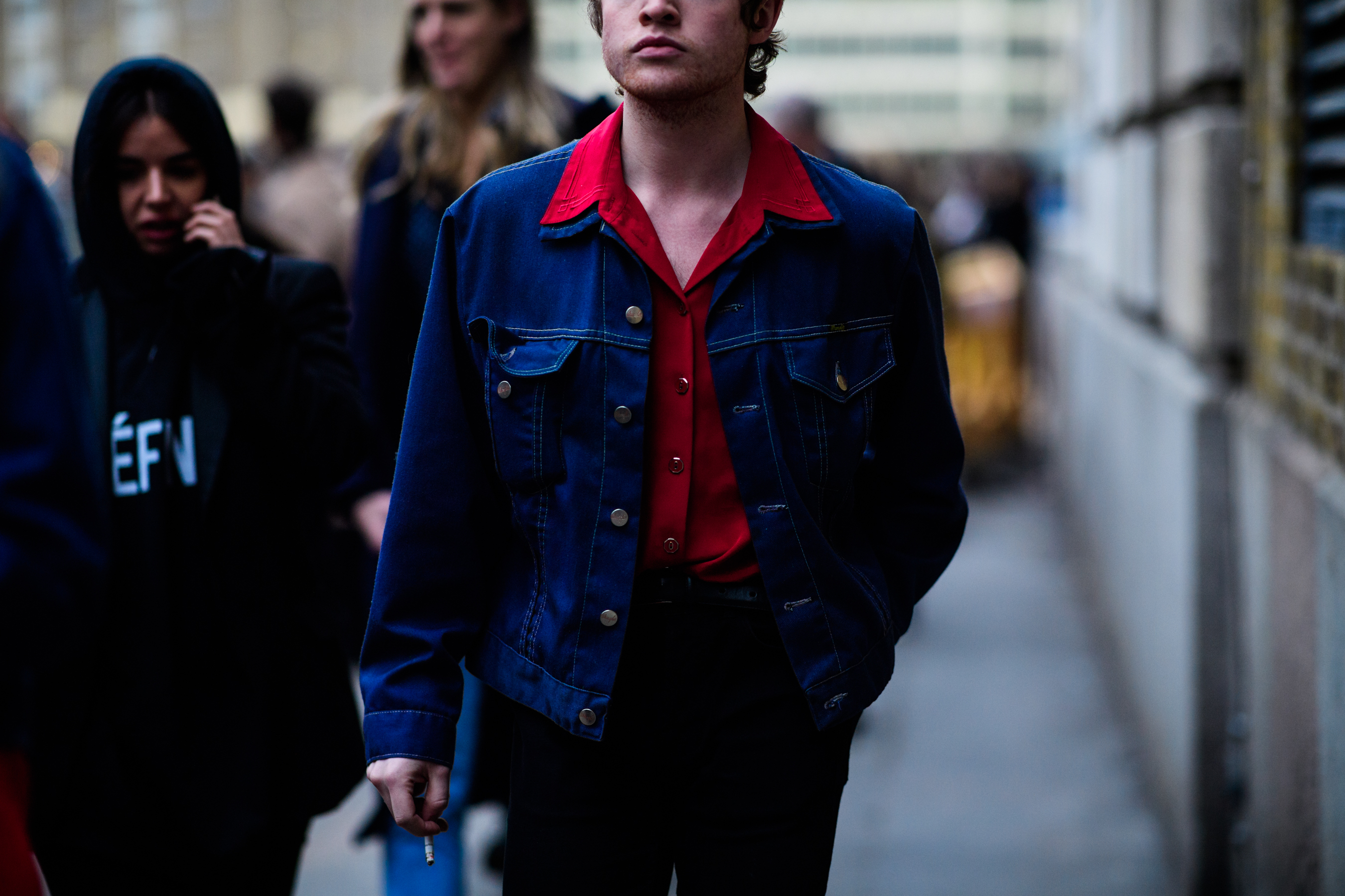 Man wearing denim