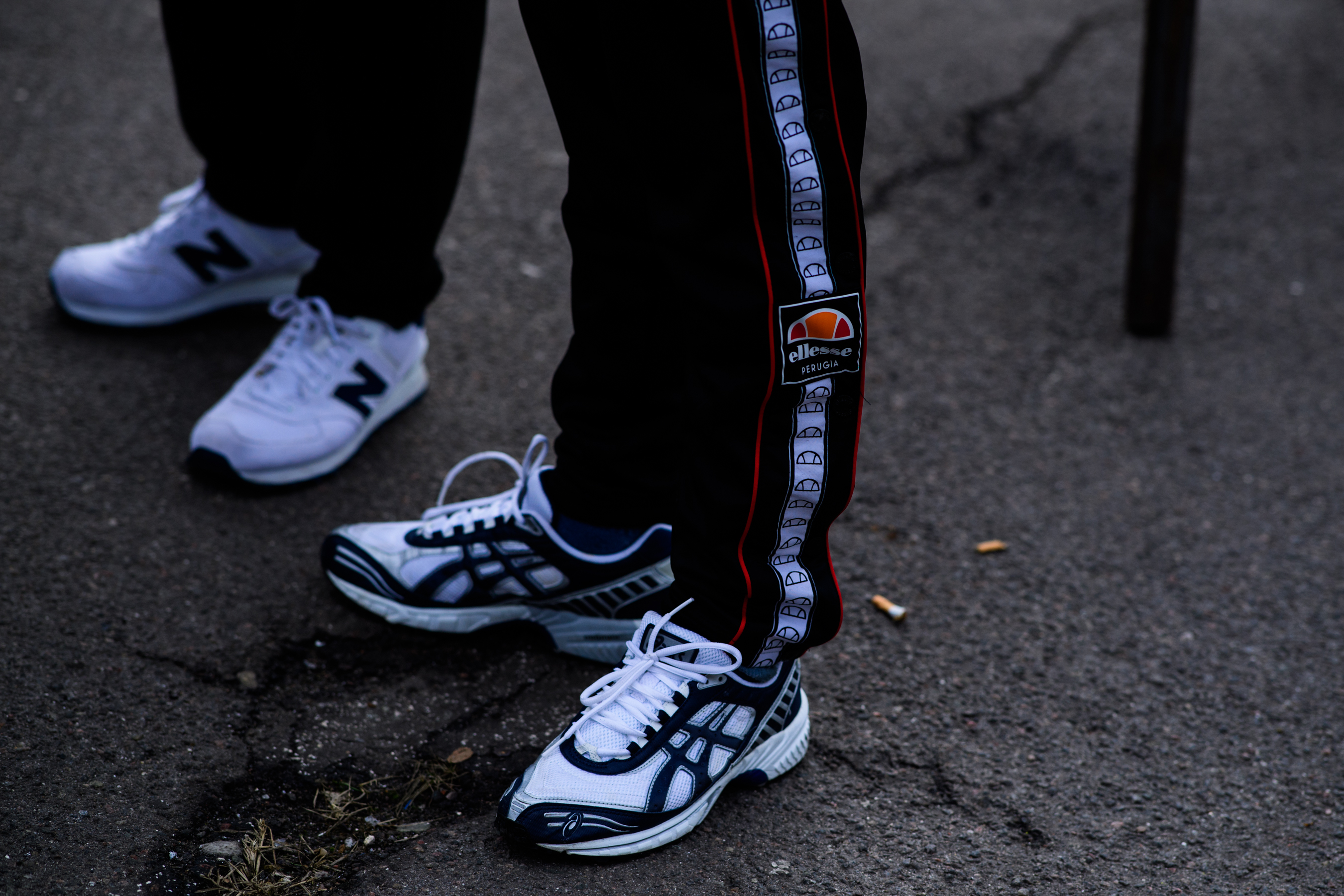 Man wearing Ellesse Pants
