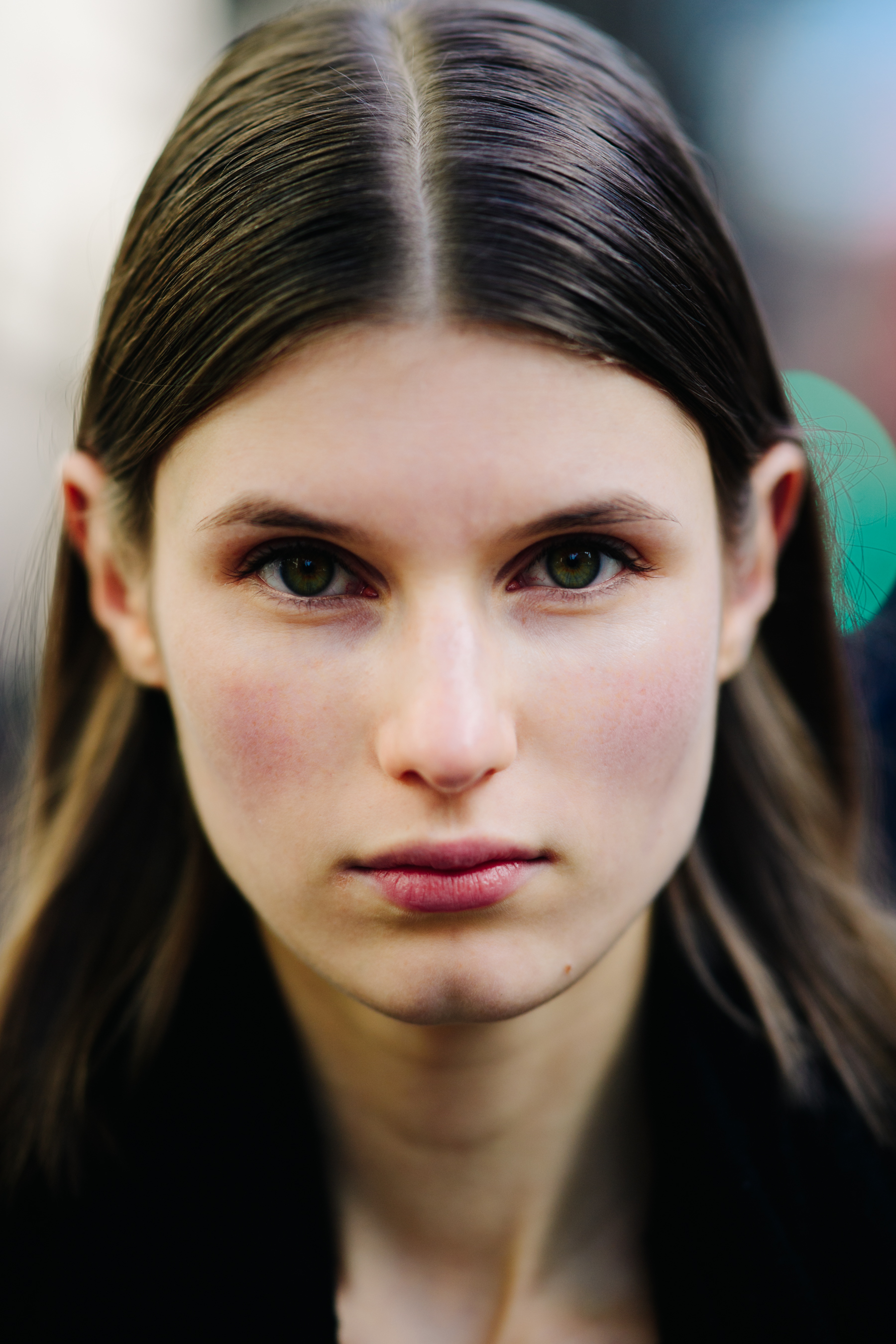 Portrait of a German model
