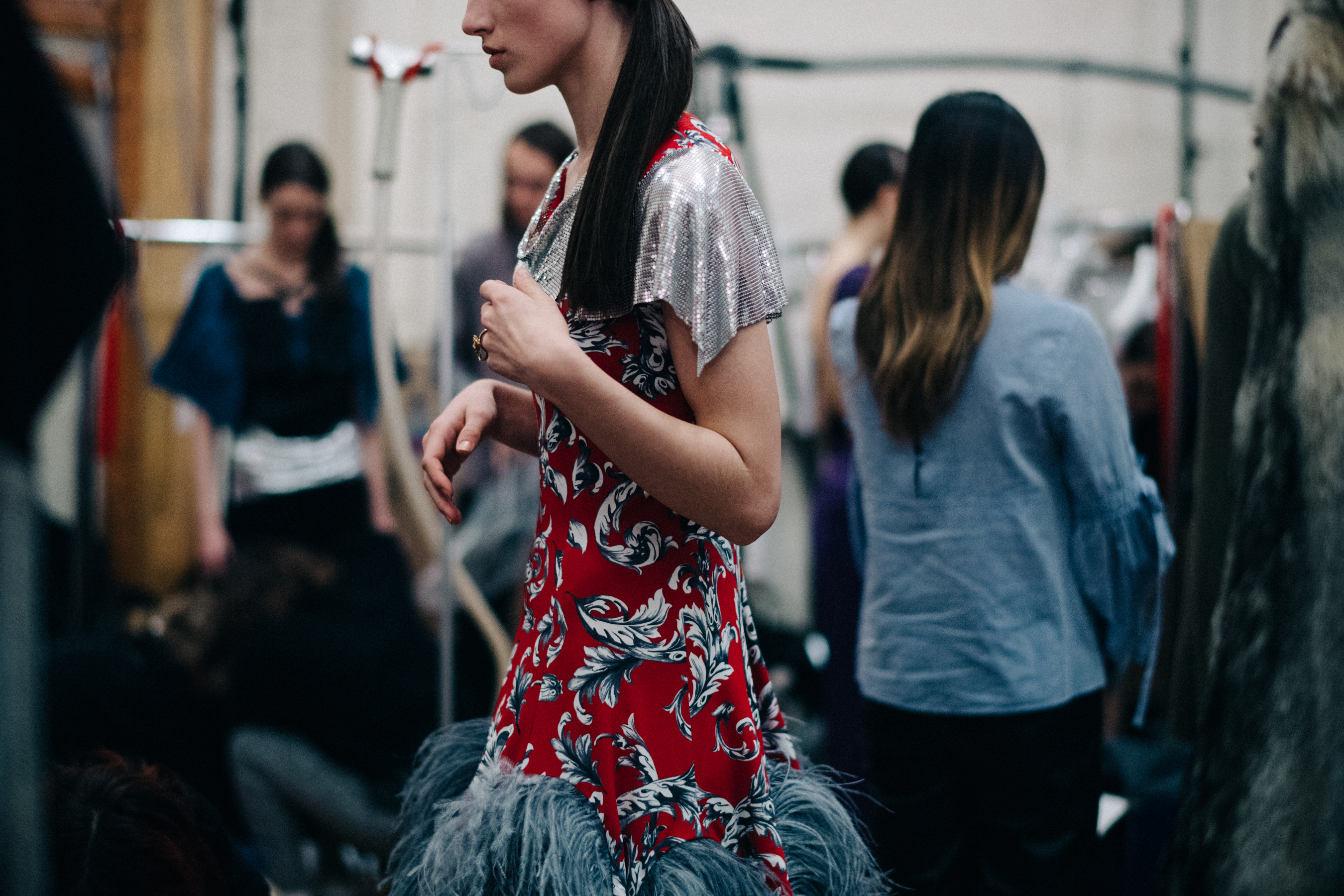 McKenna Hellam before the show