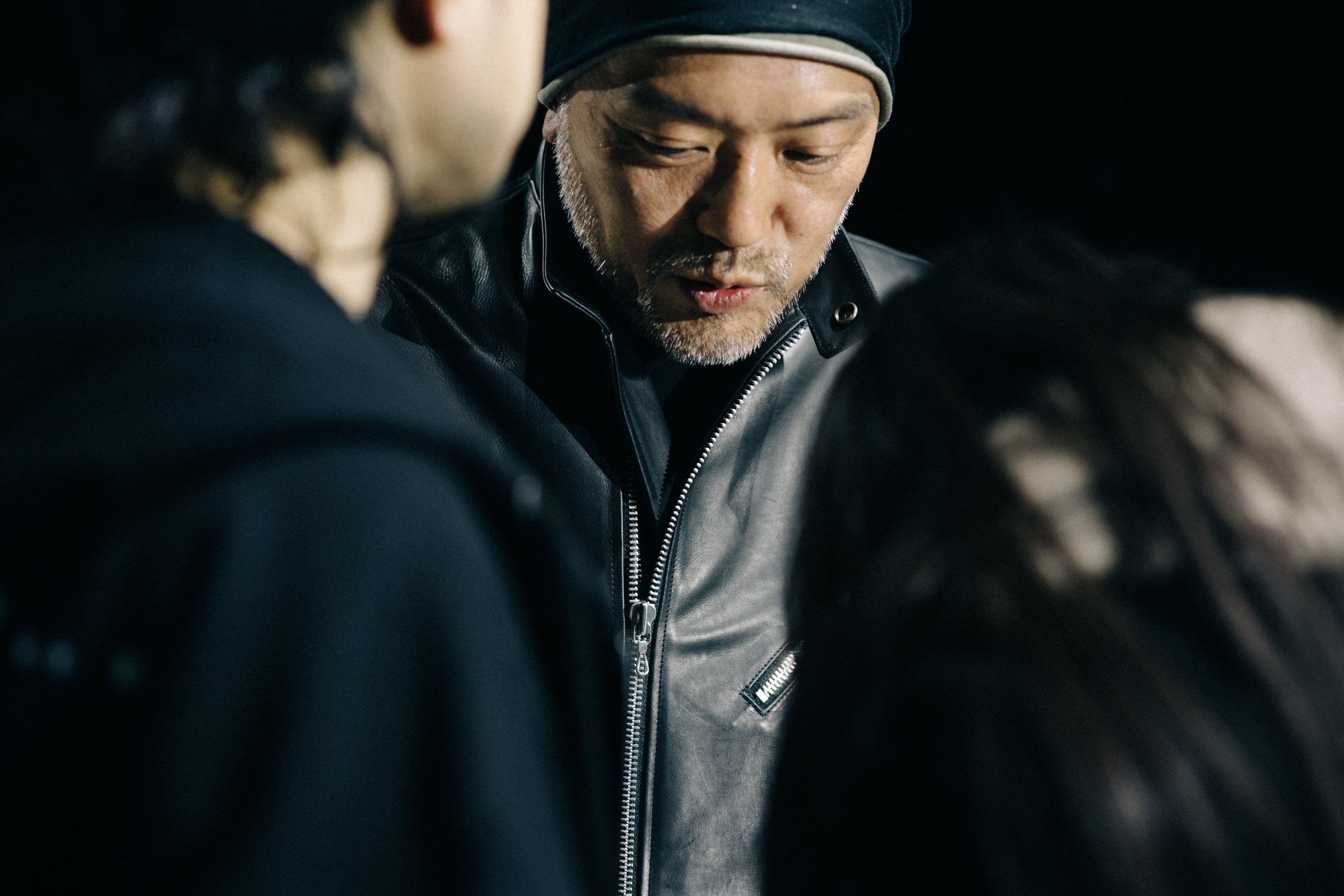 Tatsuro Horikawa at backstage