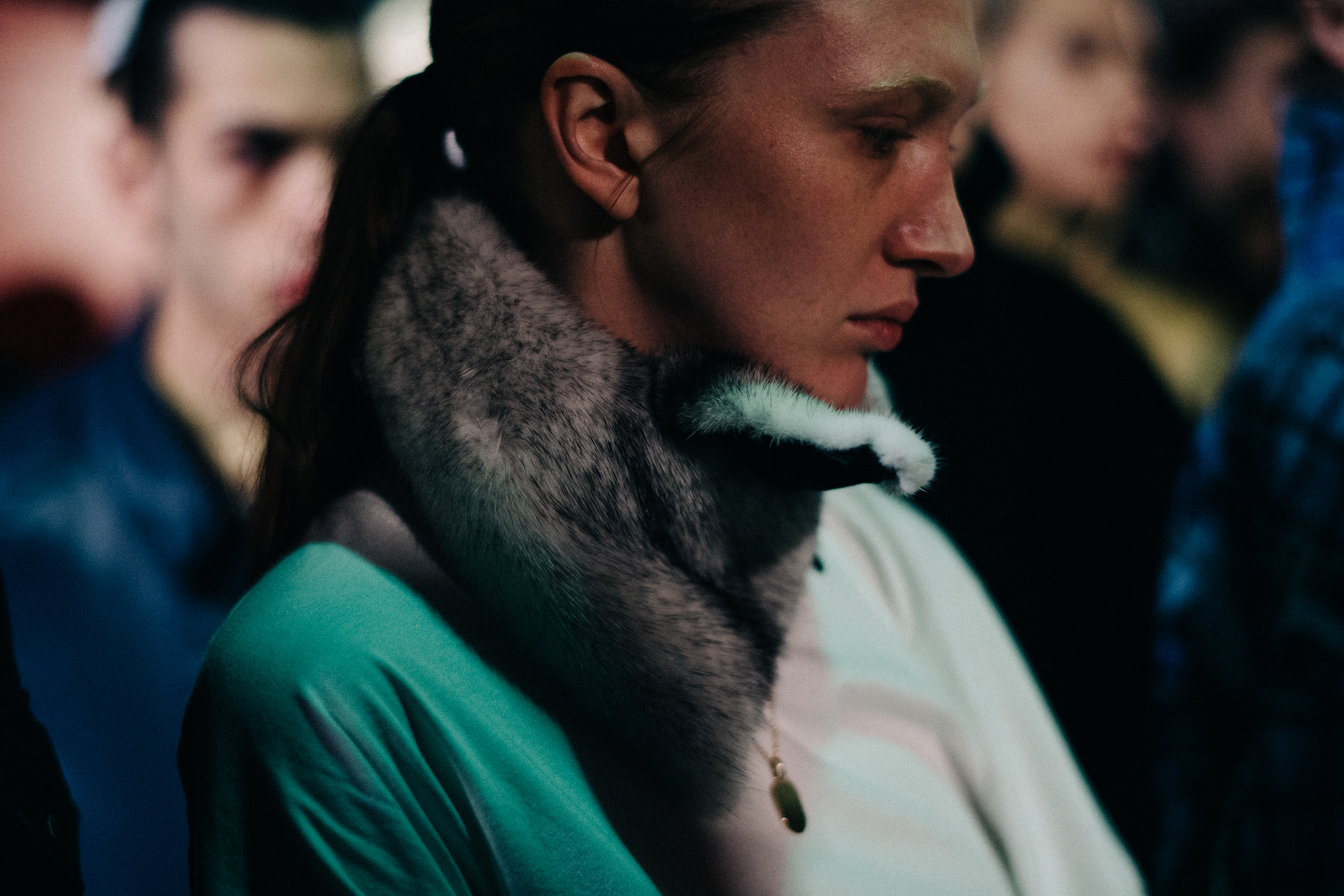 Jebediah wearing fur collar