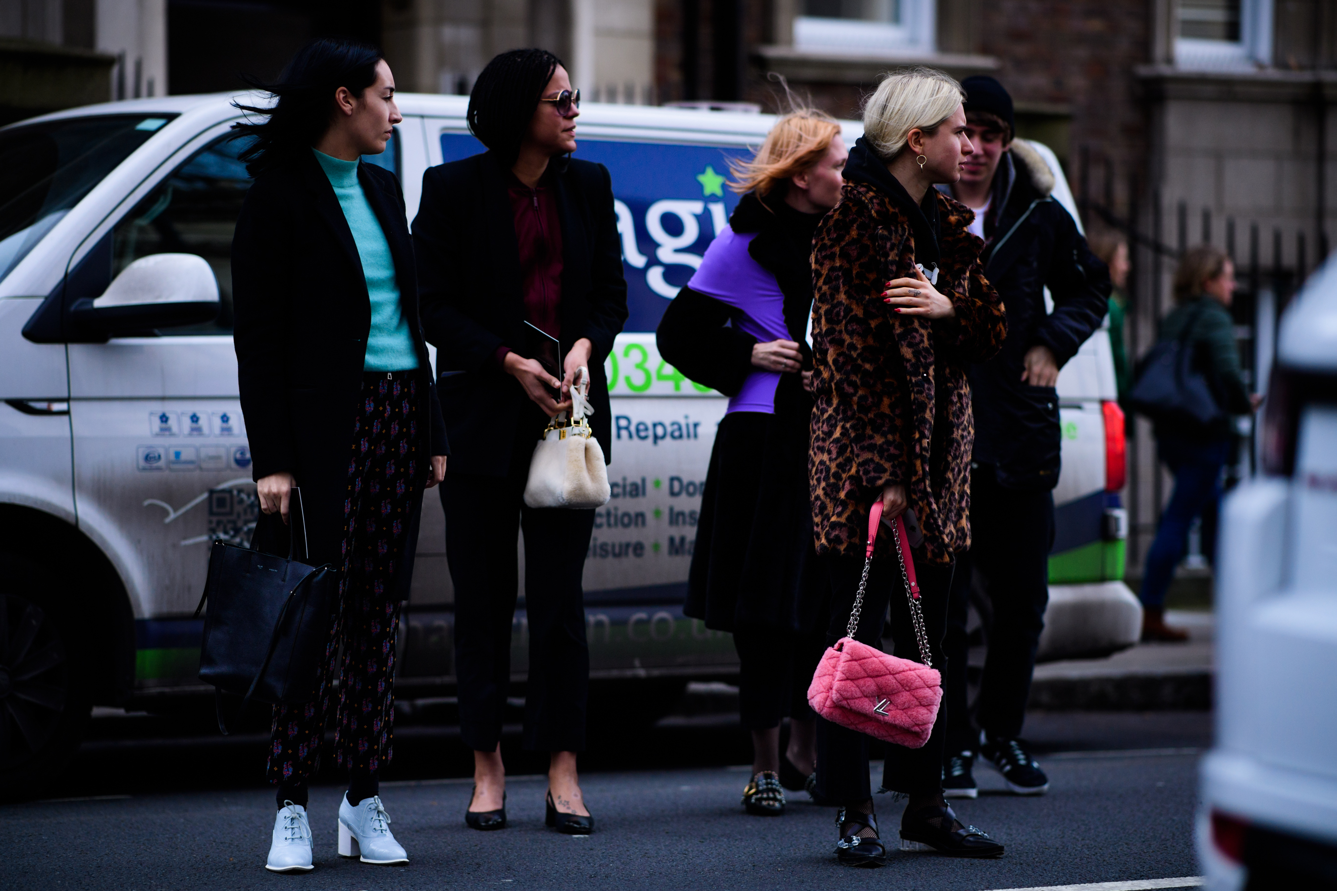 Group of British editors and stylists