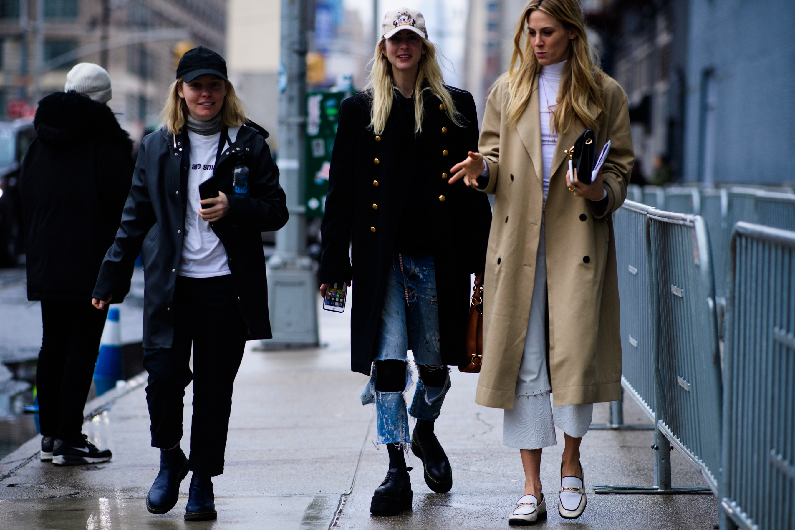 Group of women before the show