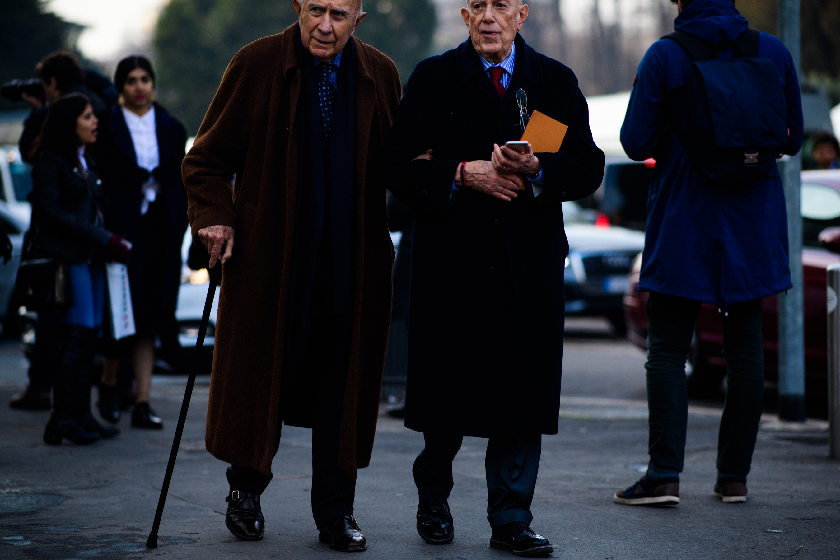 Men wearing classy clothes