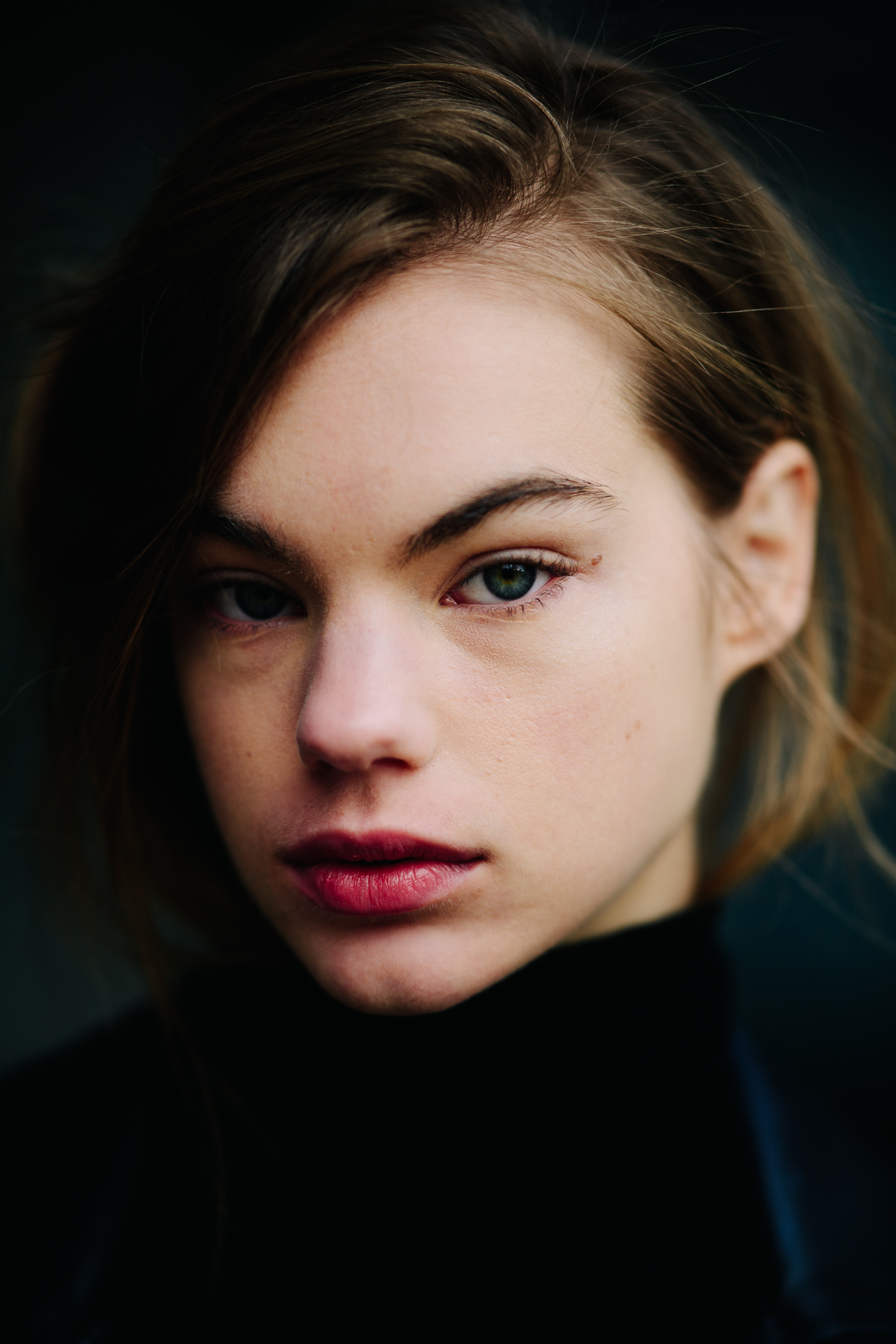 Portrait of netherlandish model