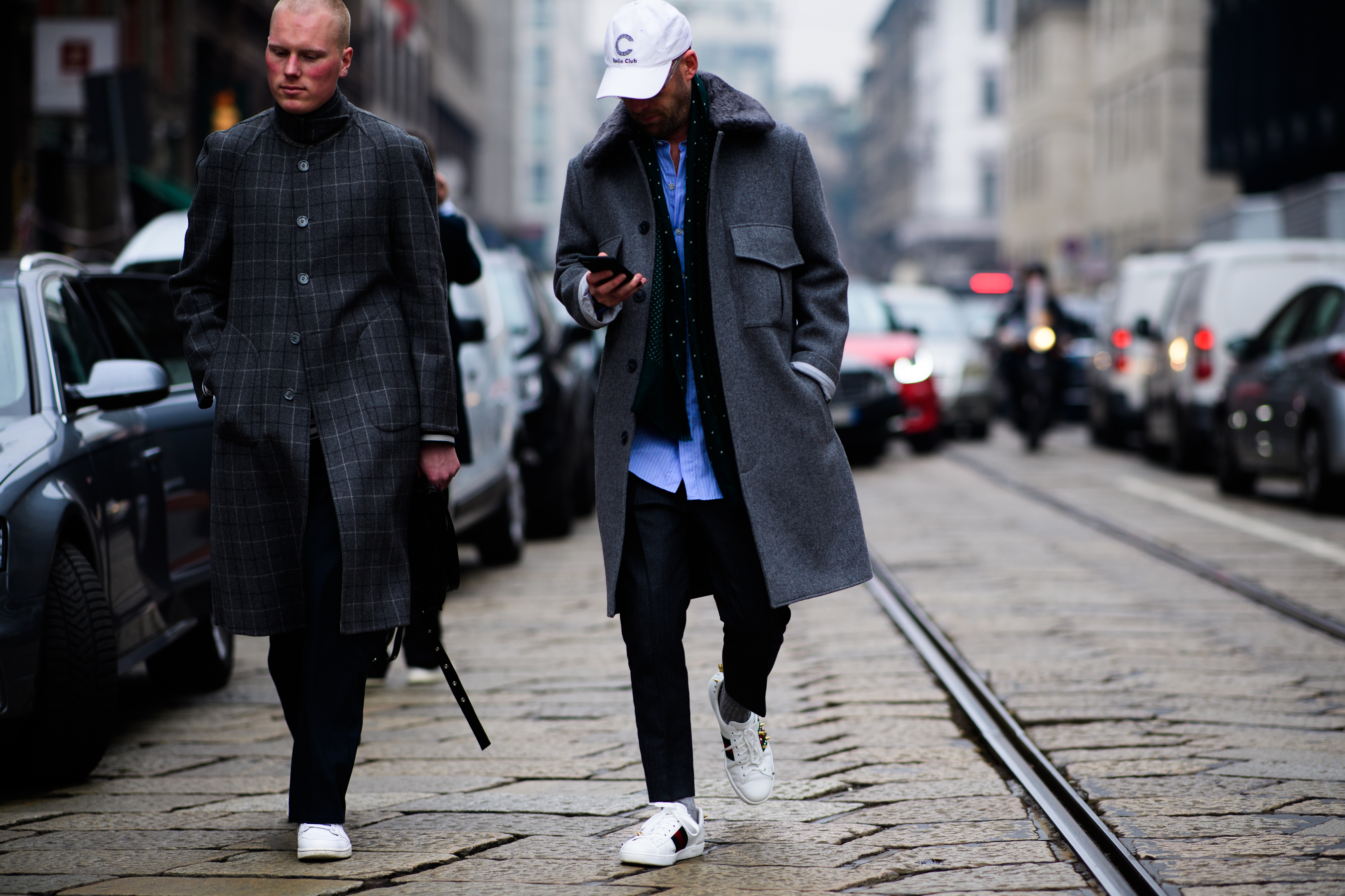 Men wearing white coats
