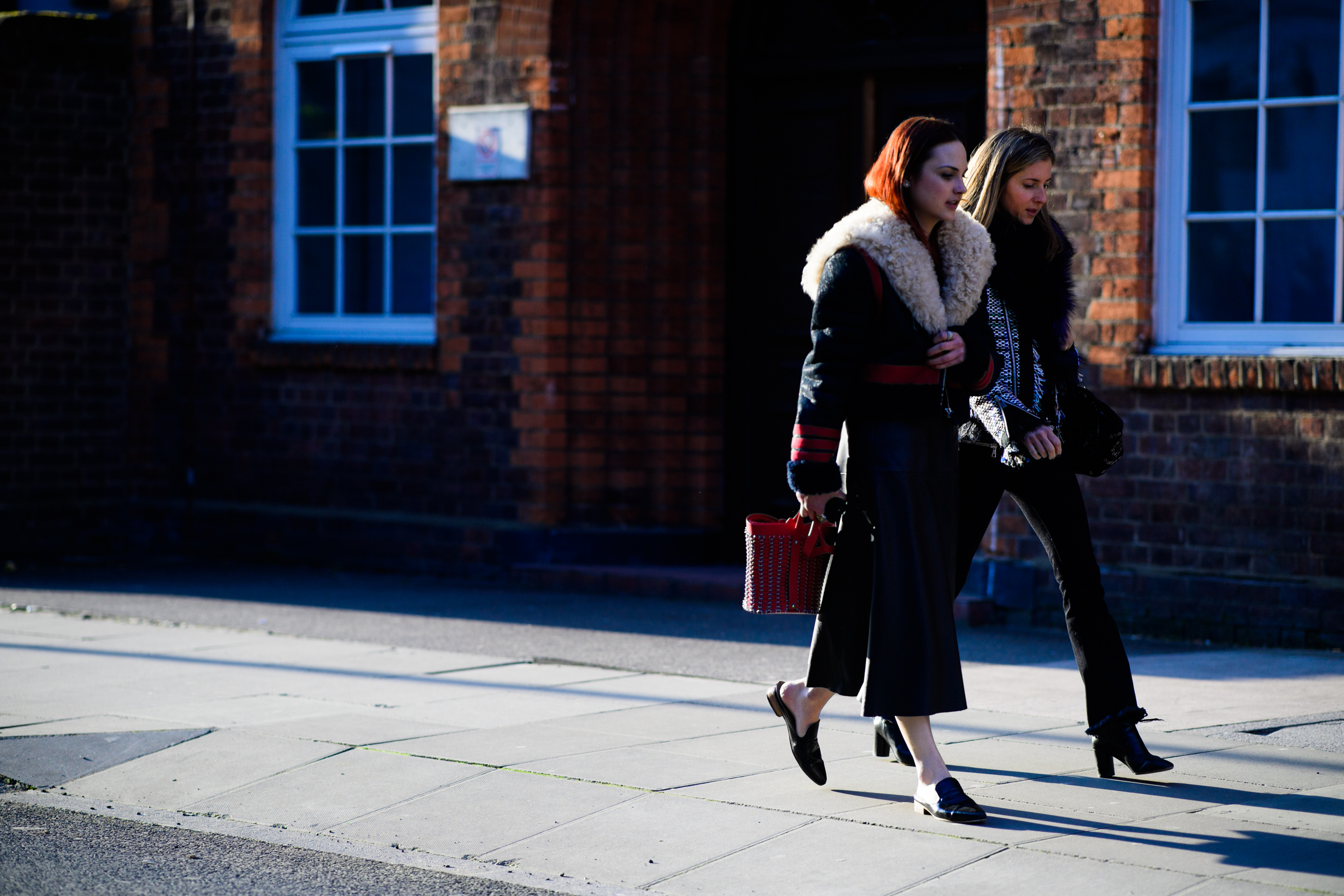 Women wearing black clothes