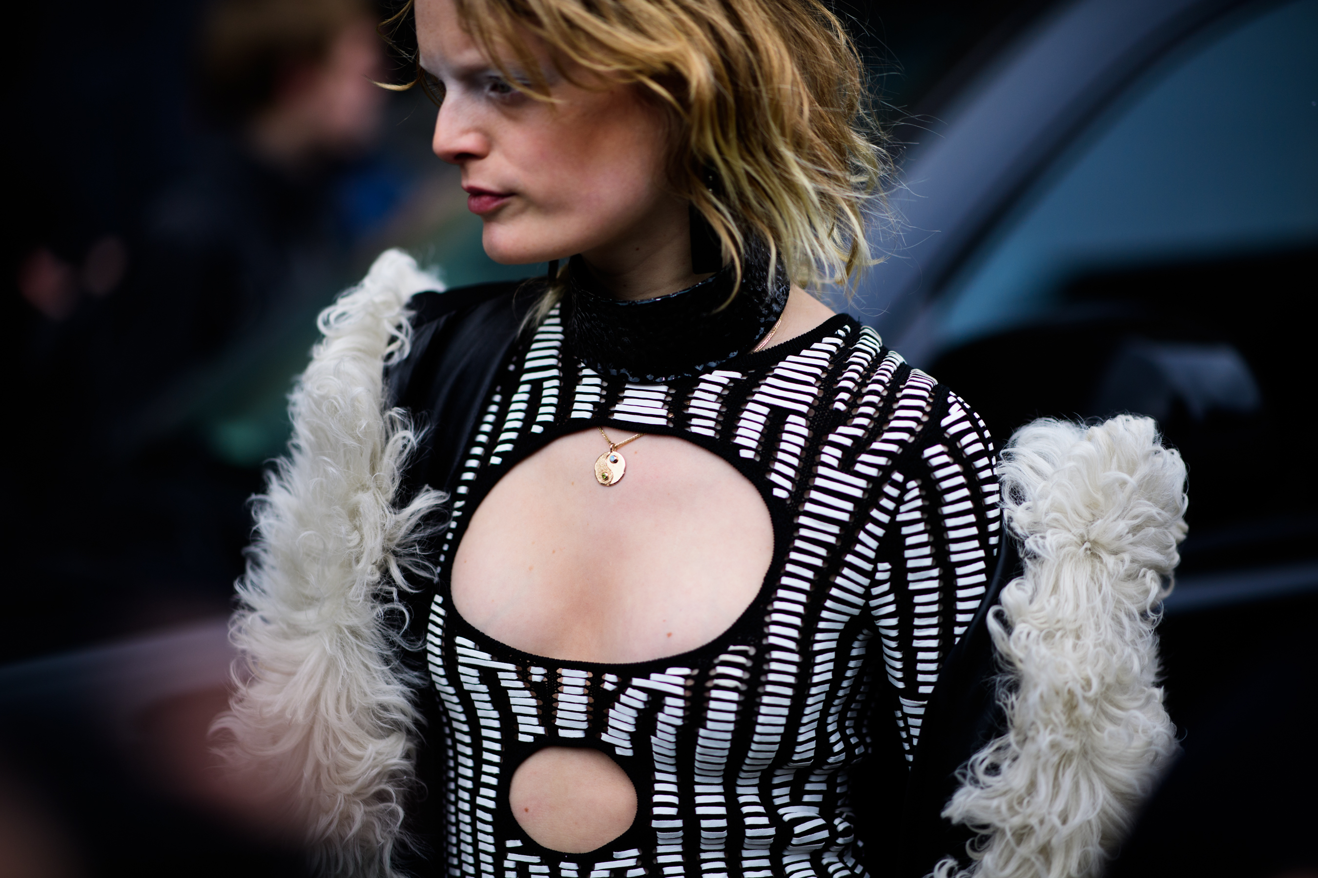 Belgian model wearing Proenza Schouler