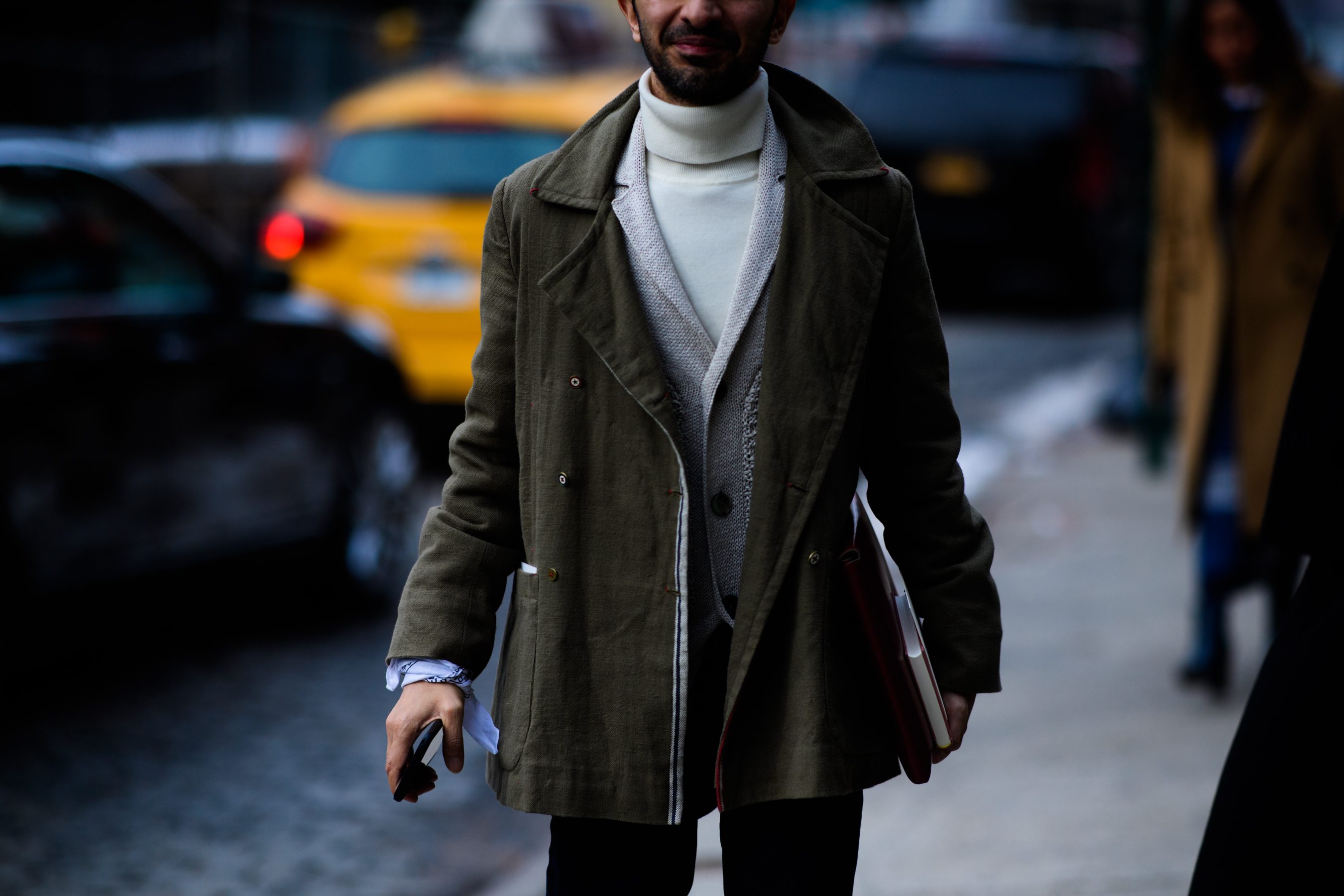 BOF founder wearing green jacket
