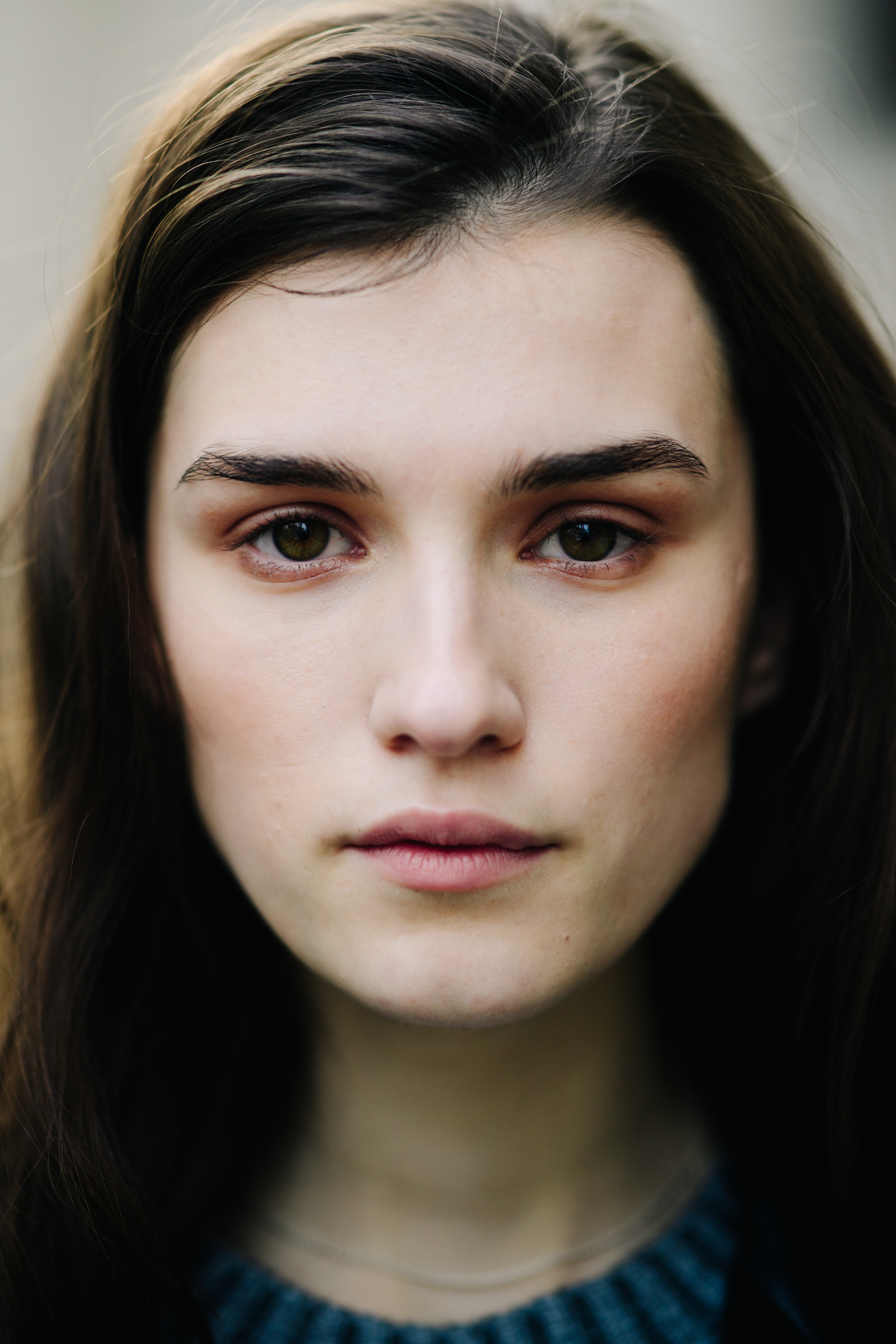 Portrait of Danish model