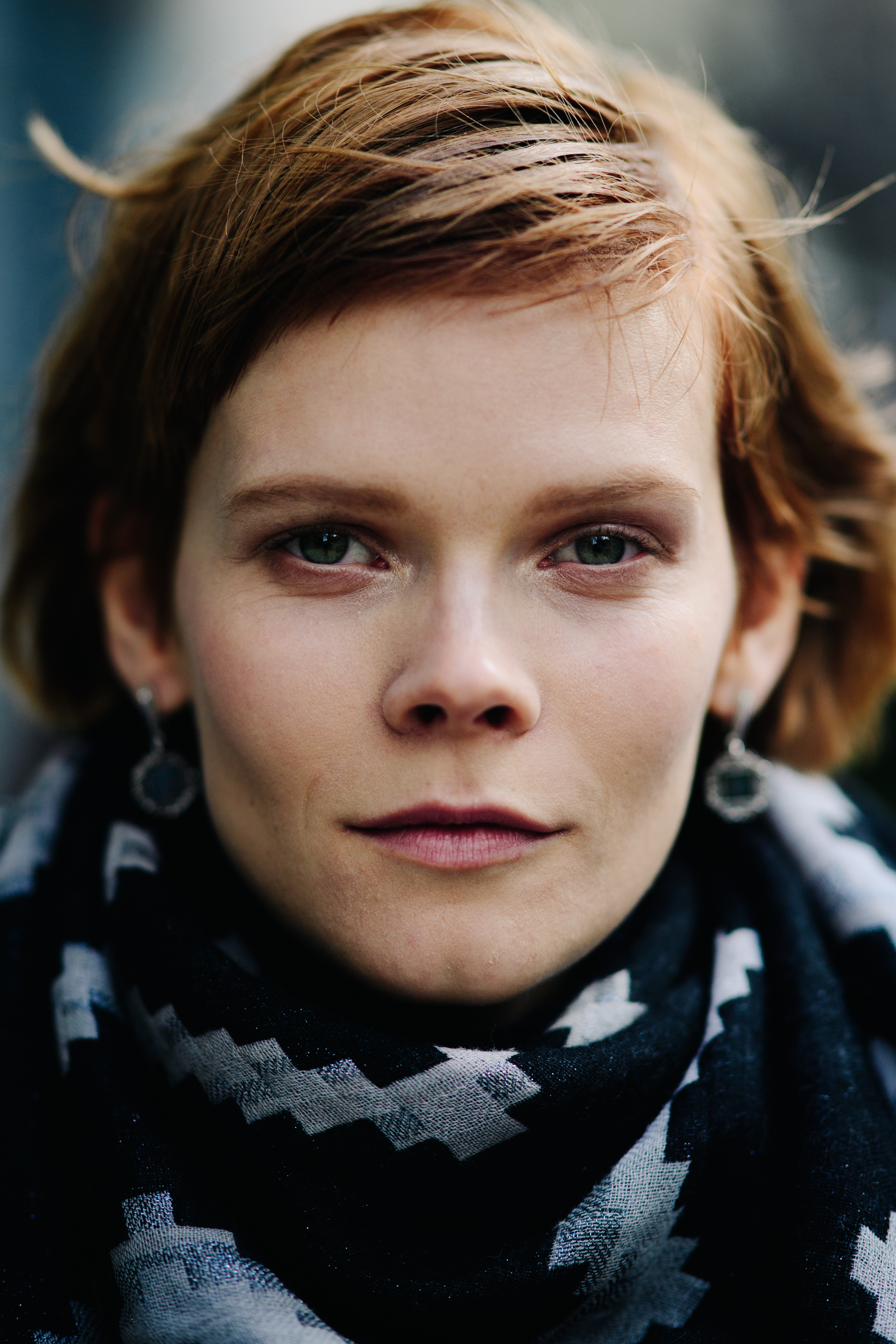 Portrait of Ukrainian top model