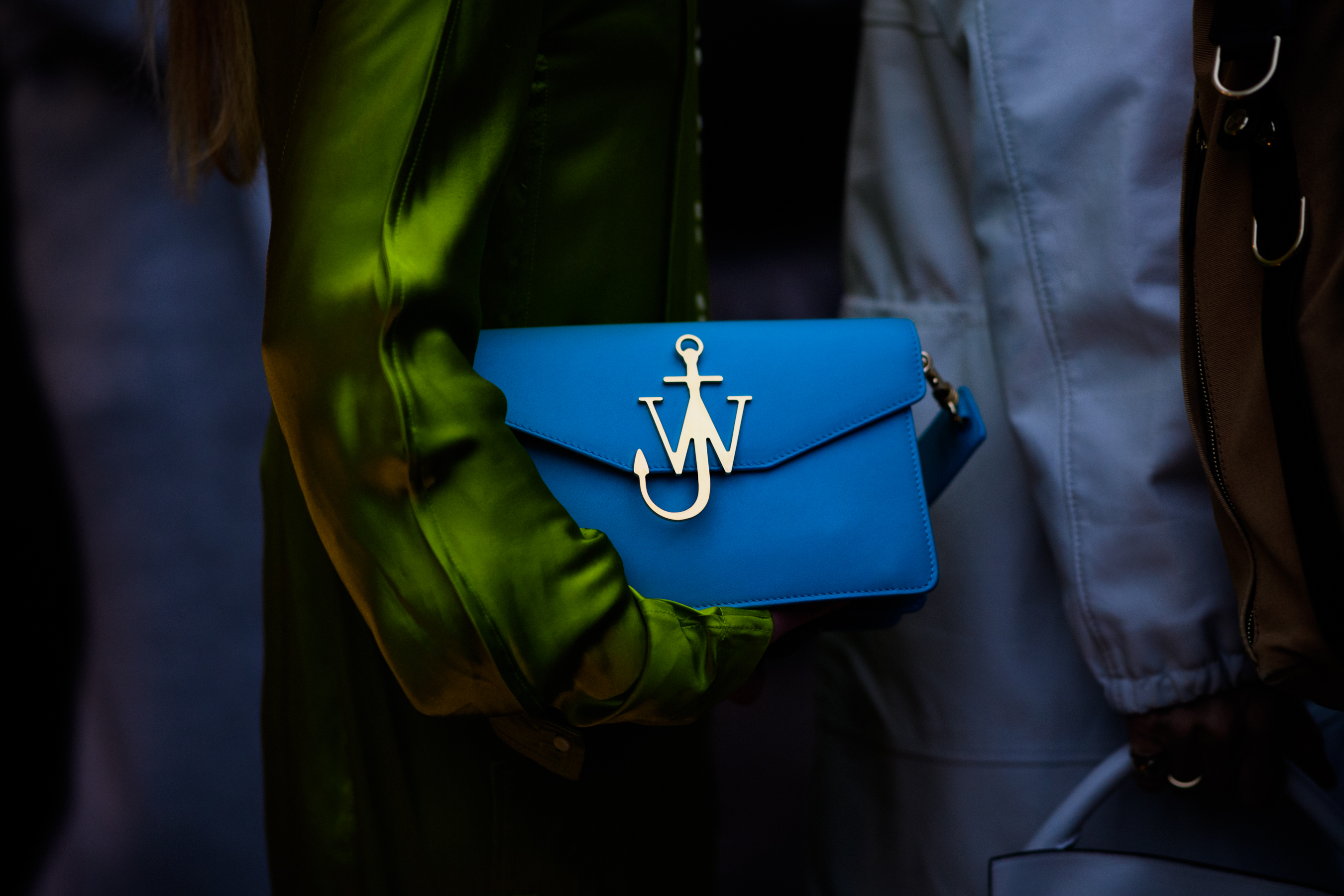 Woman with J.W.Anderson handbag