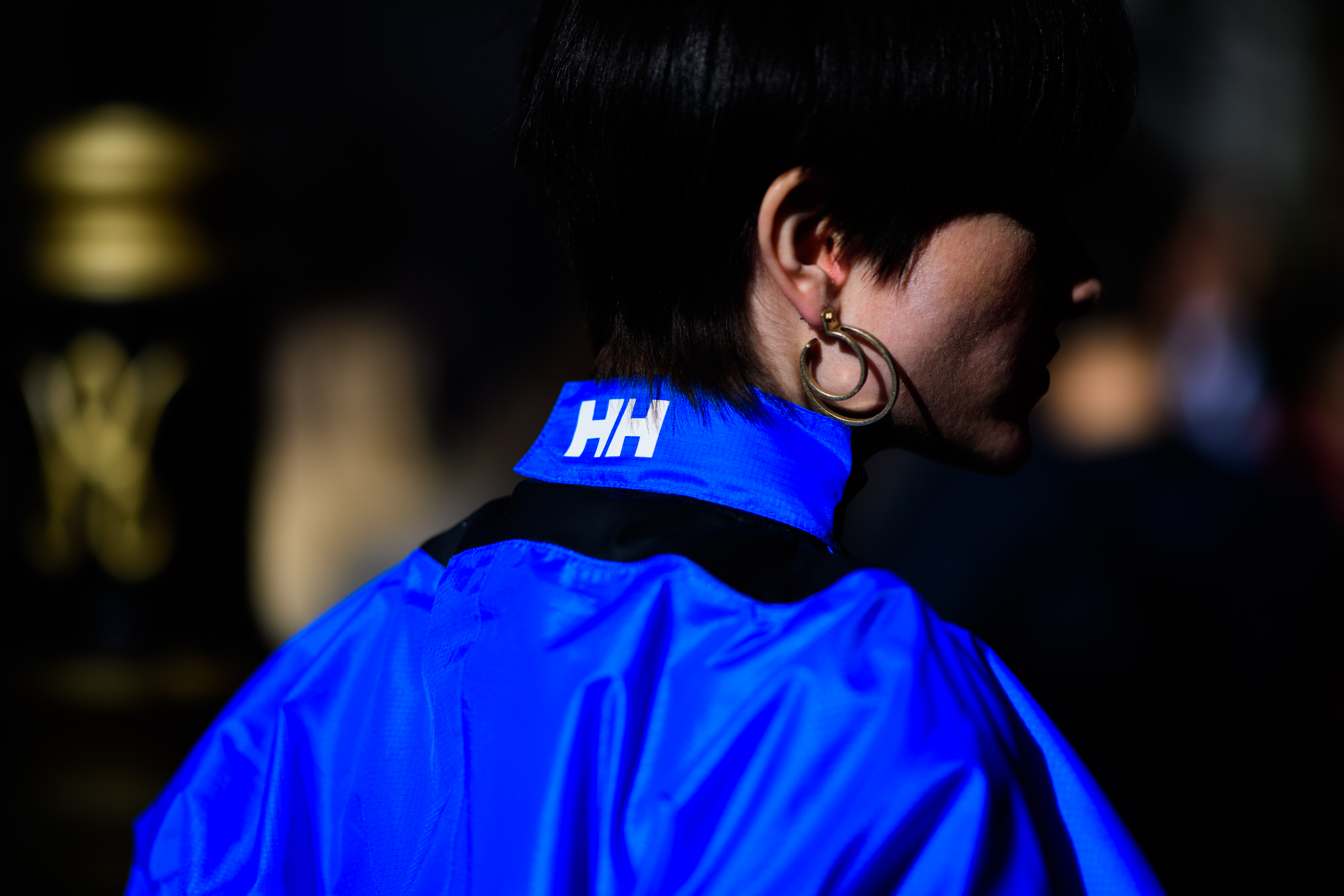 Woman wearing Helly Hansen jacket