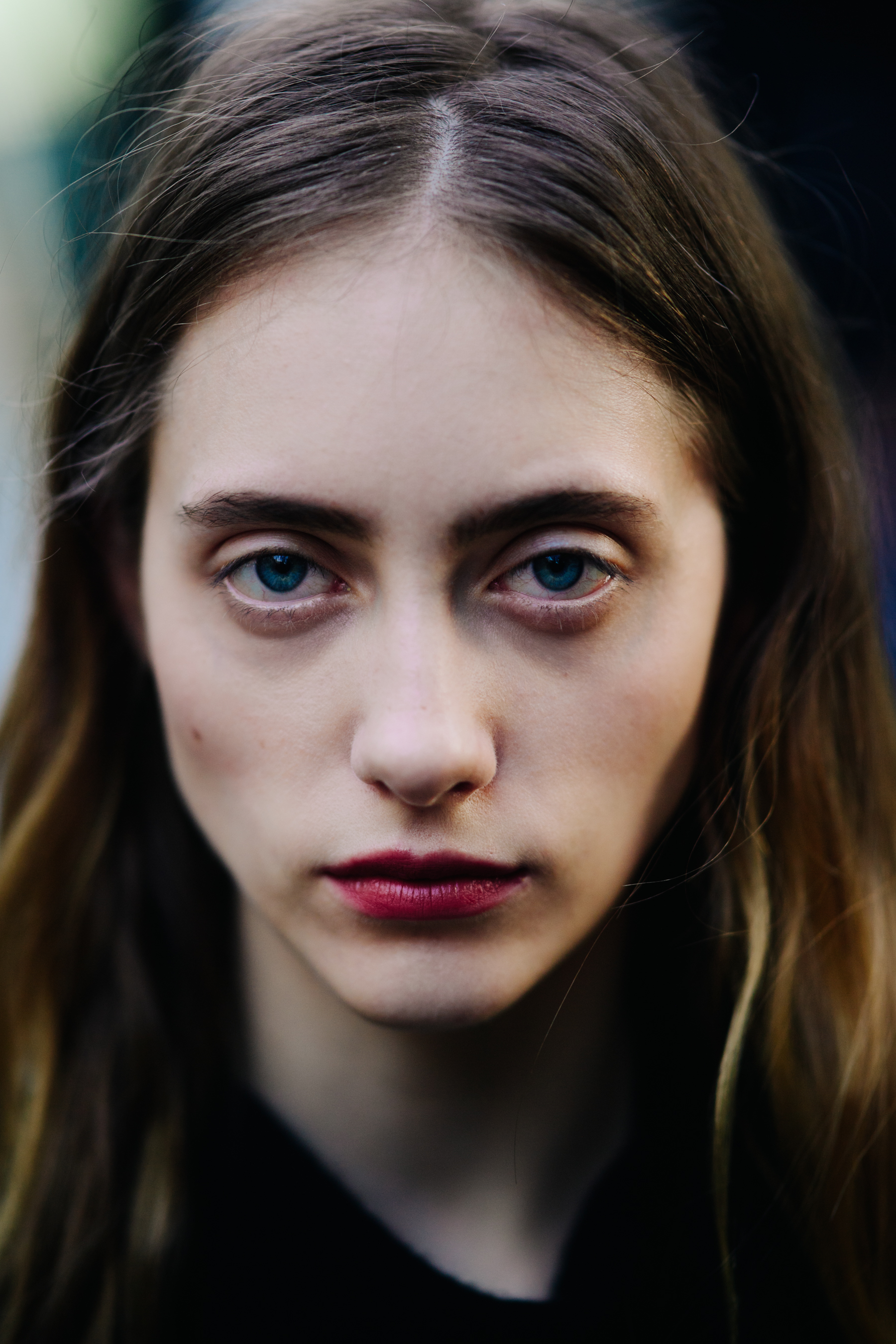 Portrait of a Russian model